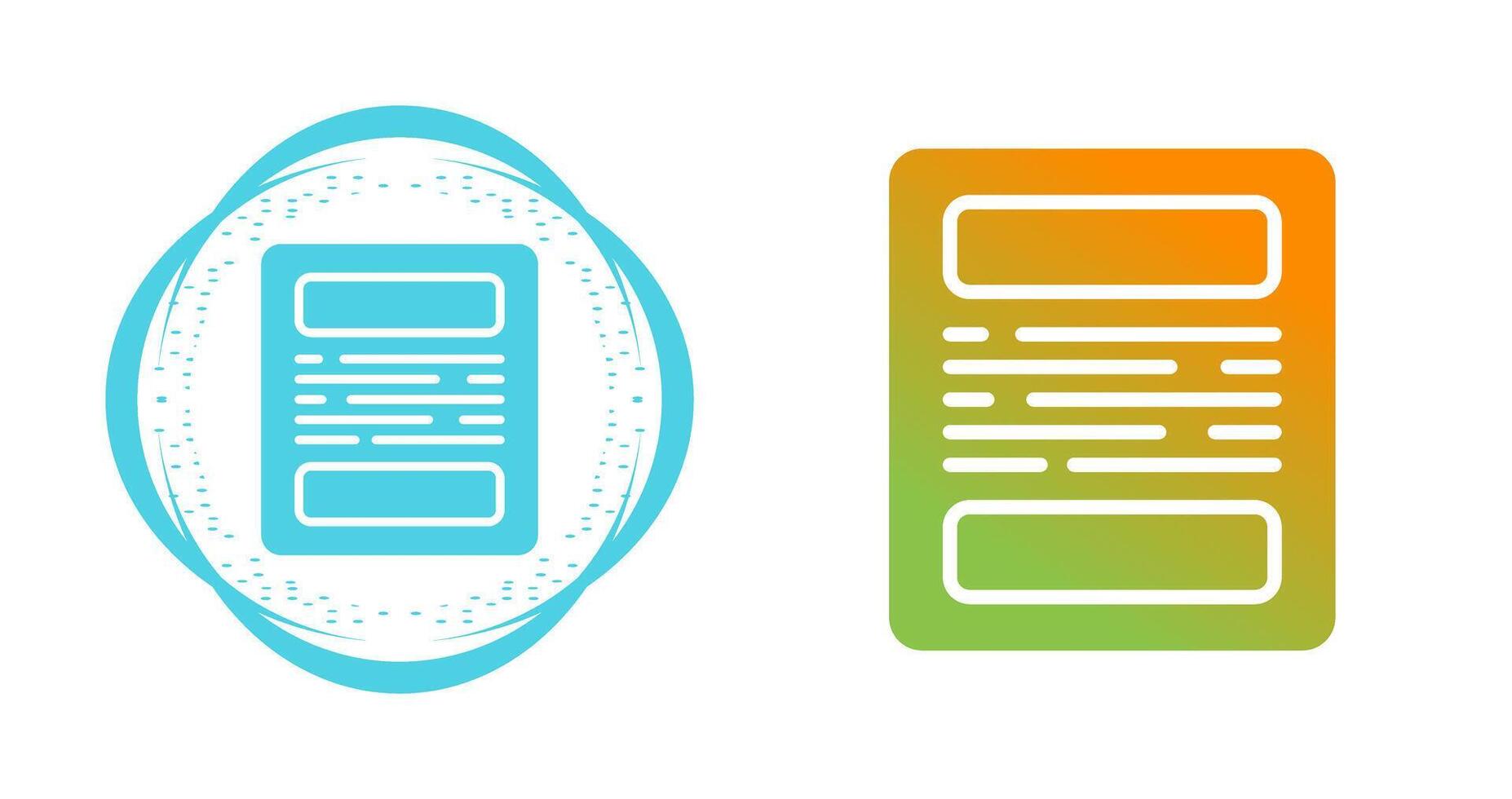 Document Vector Icon
