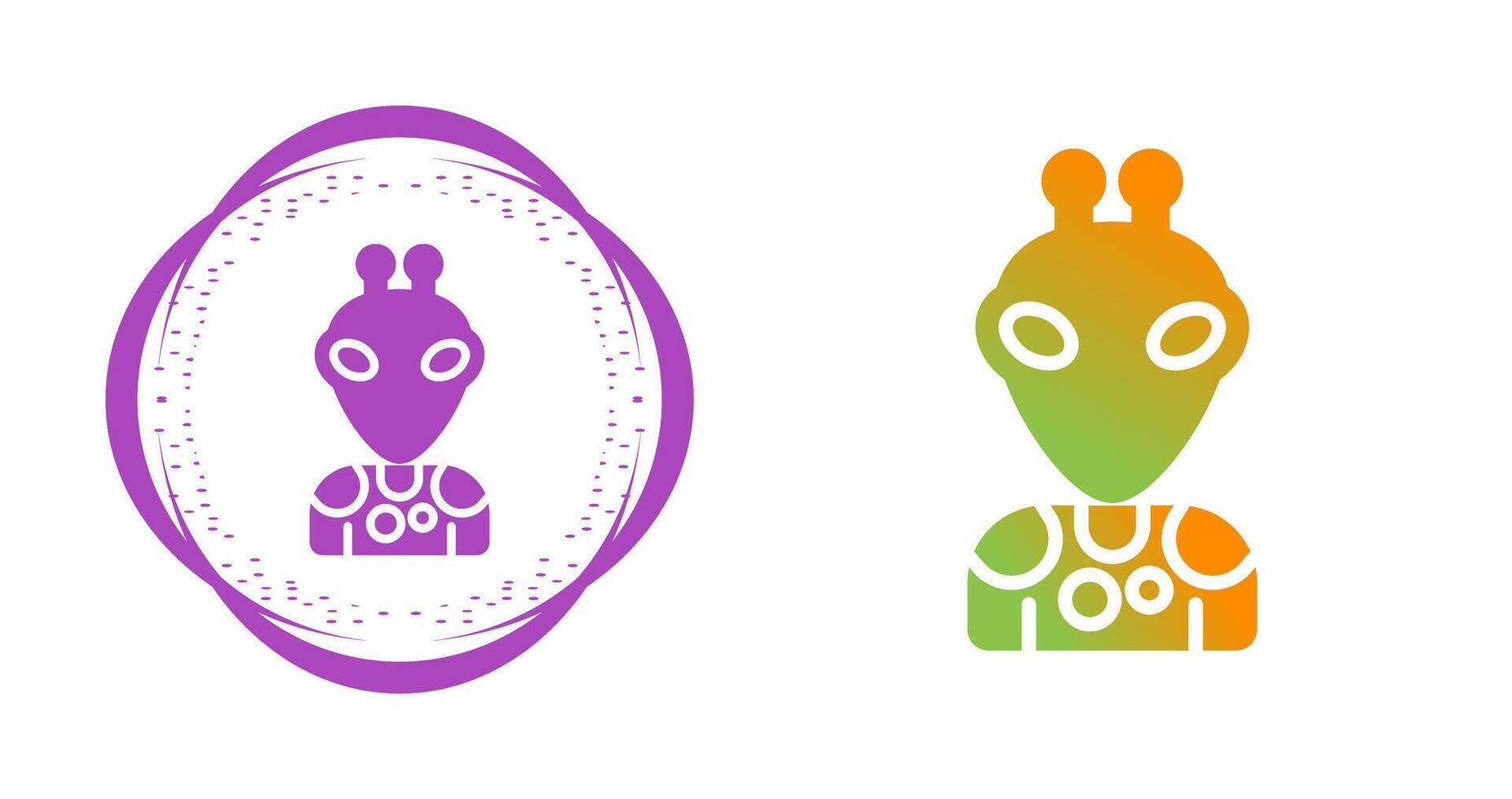 Alien Vector Icon