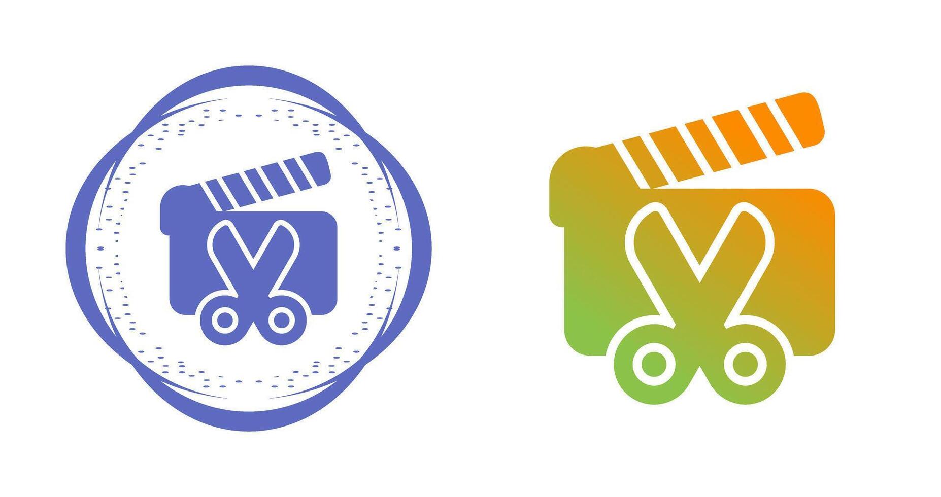 Film Editing Vector Icon