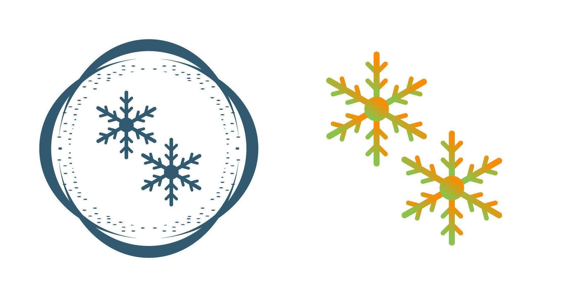 Snowflakes Vector Icon