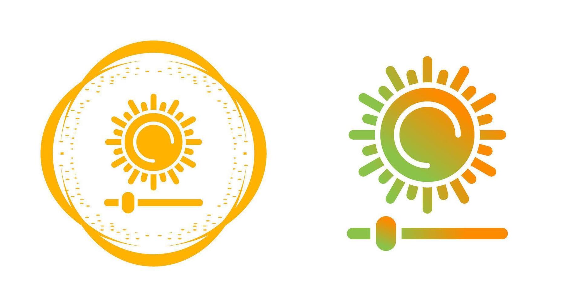 Brightness And Contrast Vector Icon