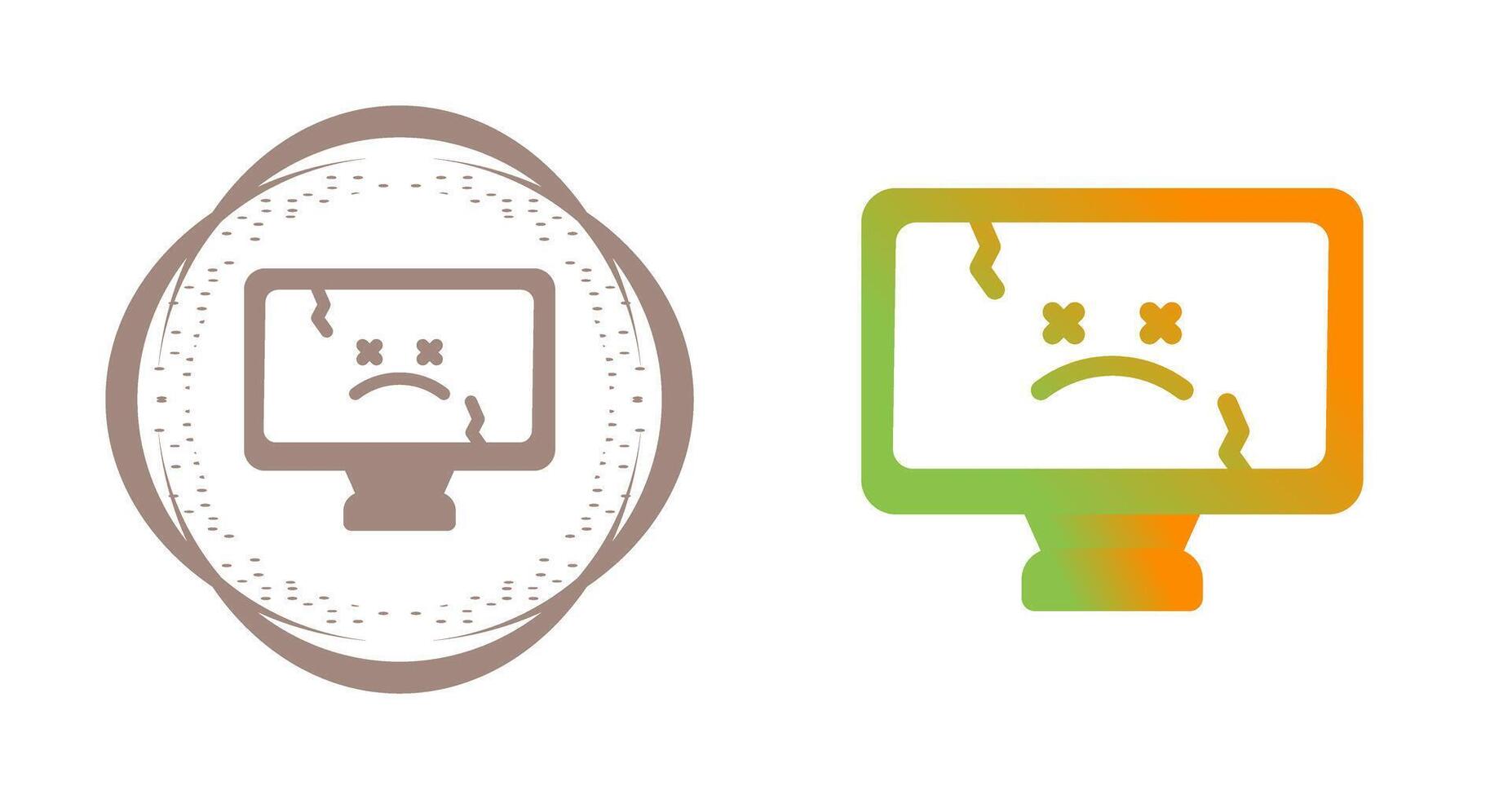 Computer Vector Icon