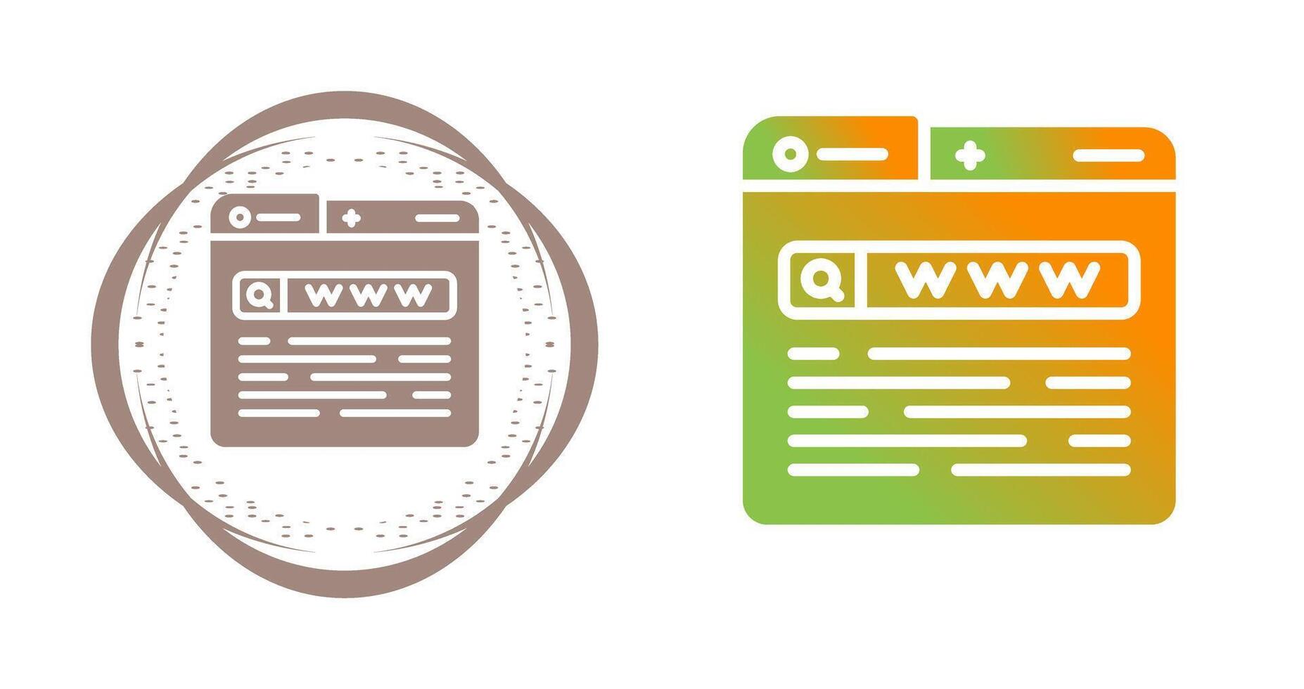 World Wide Web Vector Icon