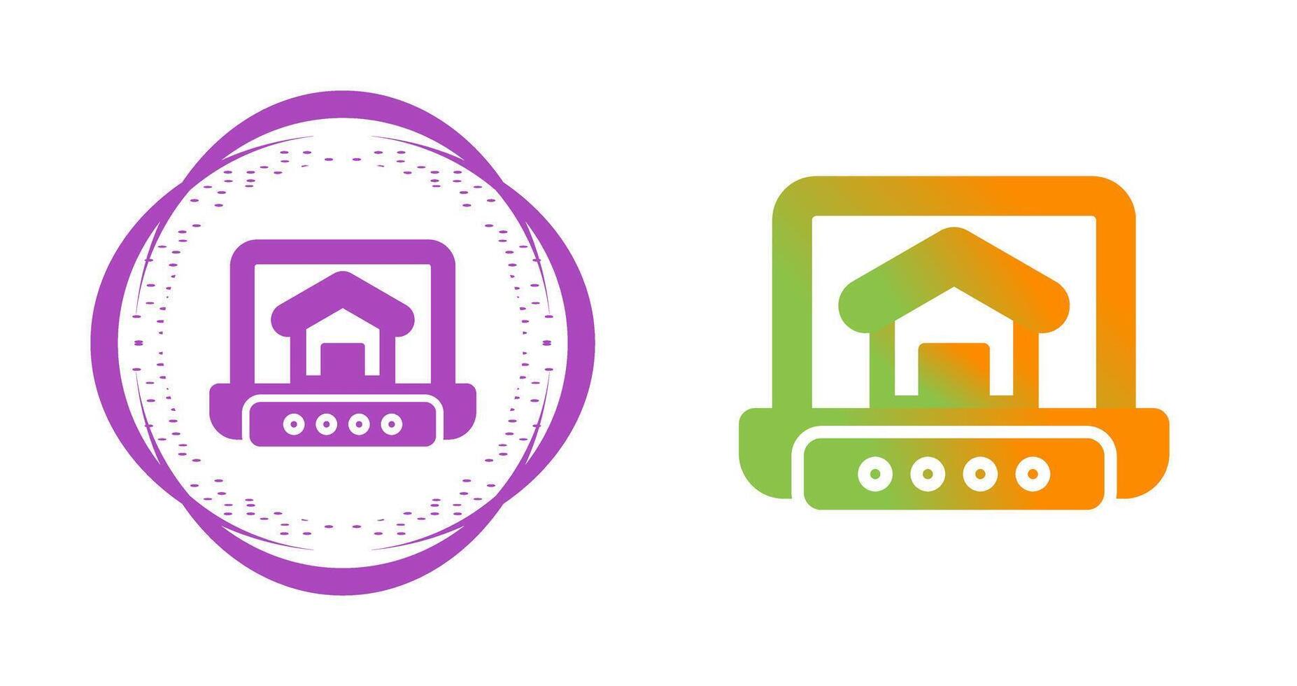 Laptop Screen Vector Icon