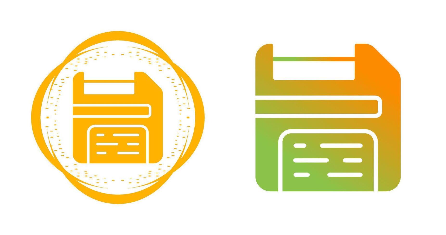 Floppy Disk Vector Icon