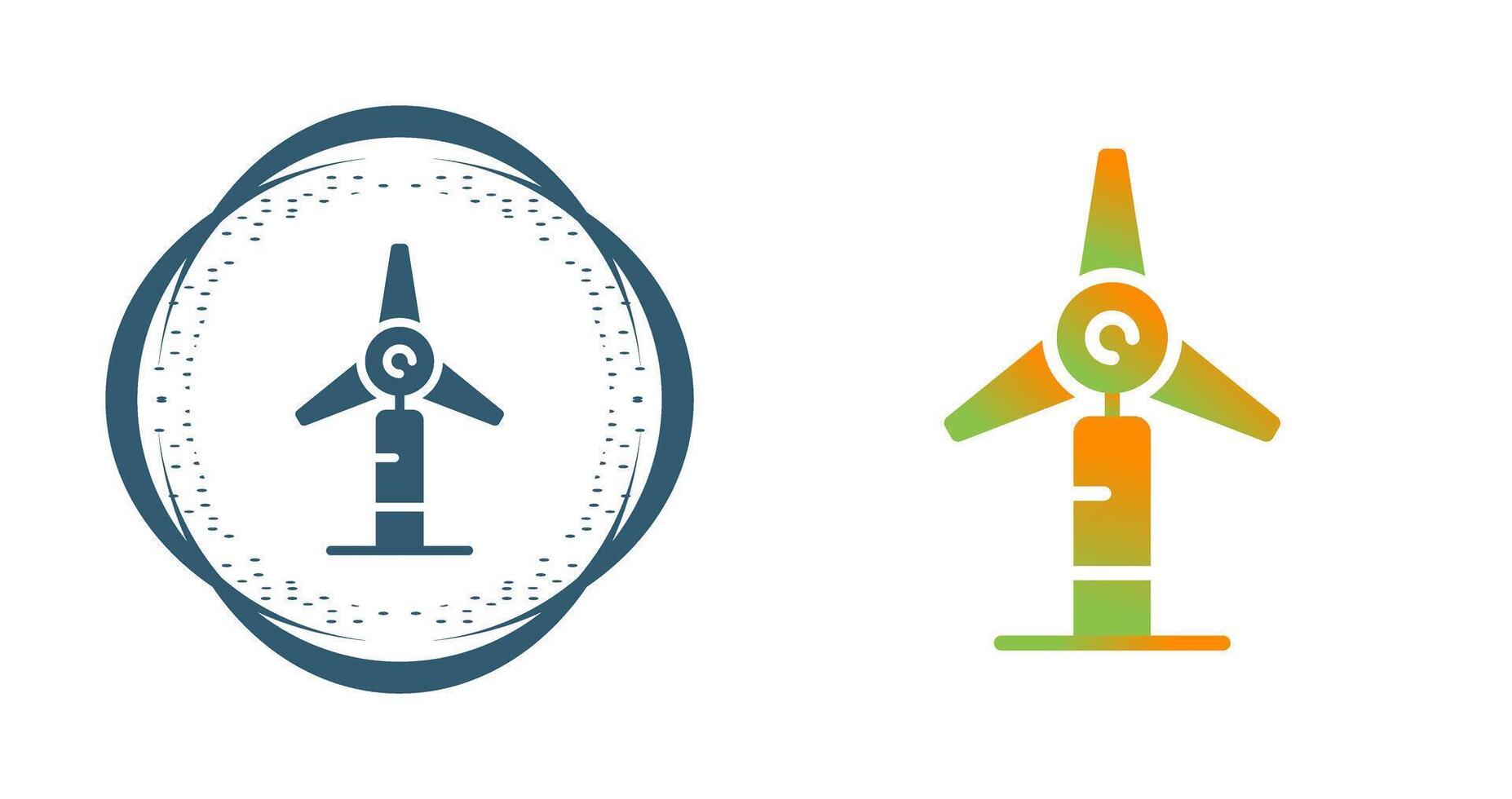 Windmill Vector Icon