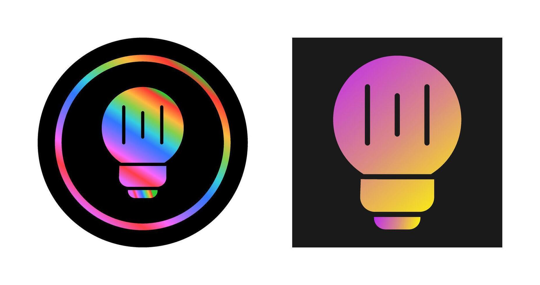 Led Bulb Vector Icon