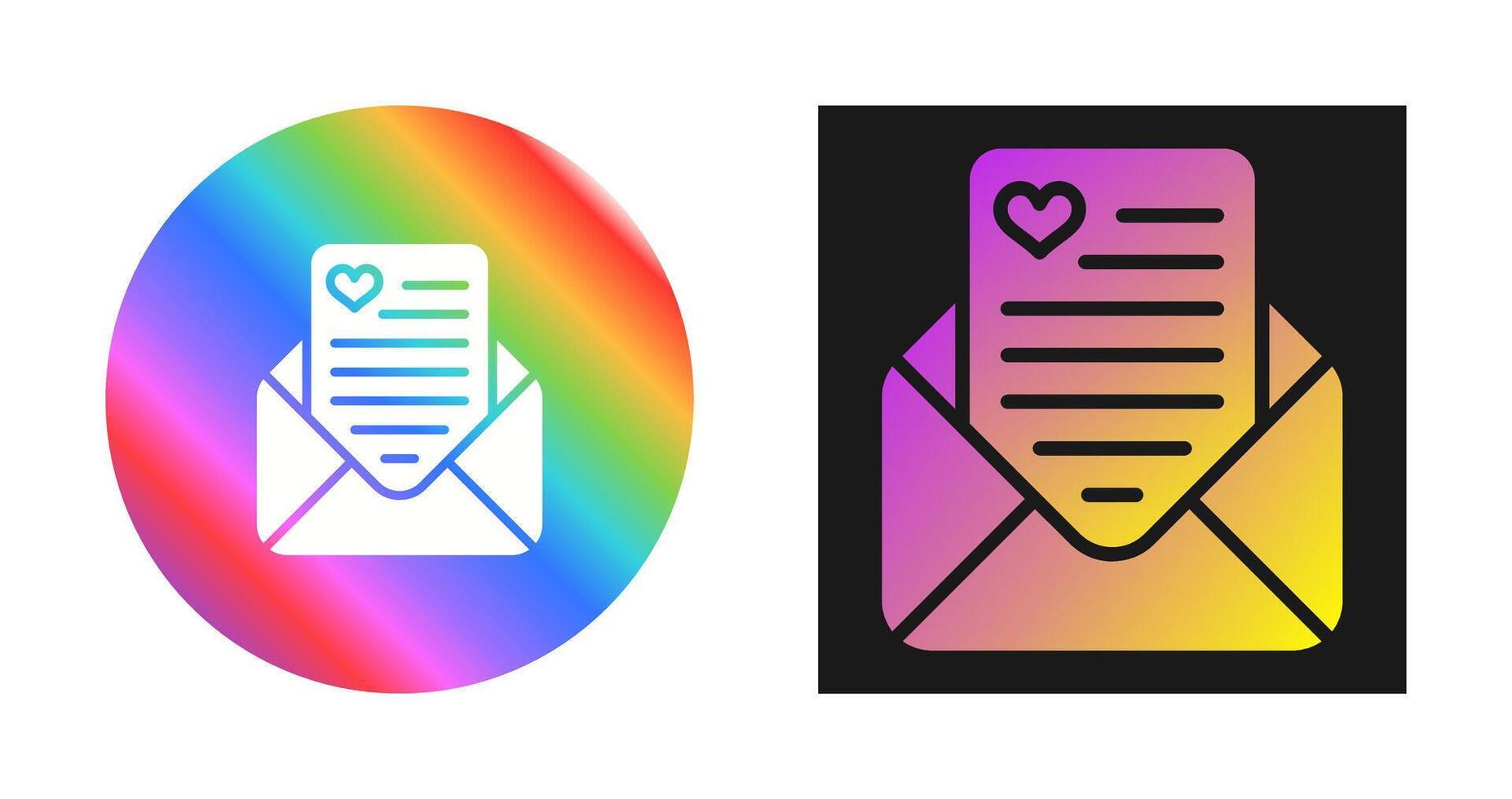 Love letter Vector Icon