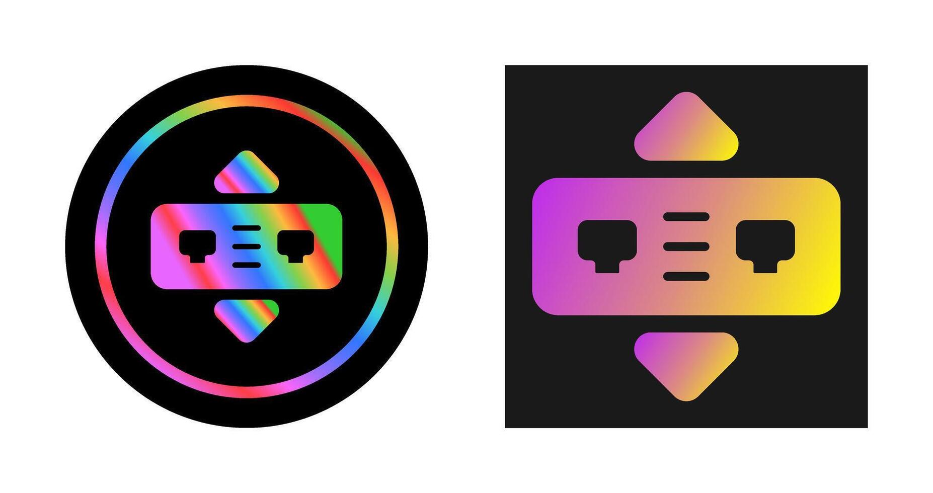 Network Bridge Vector Icon