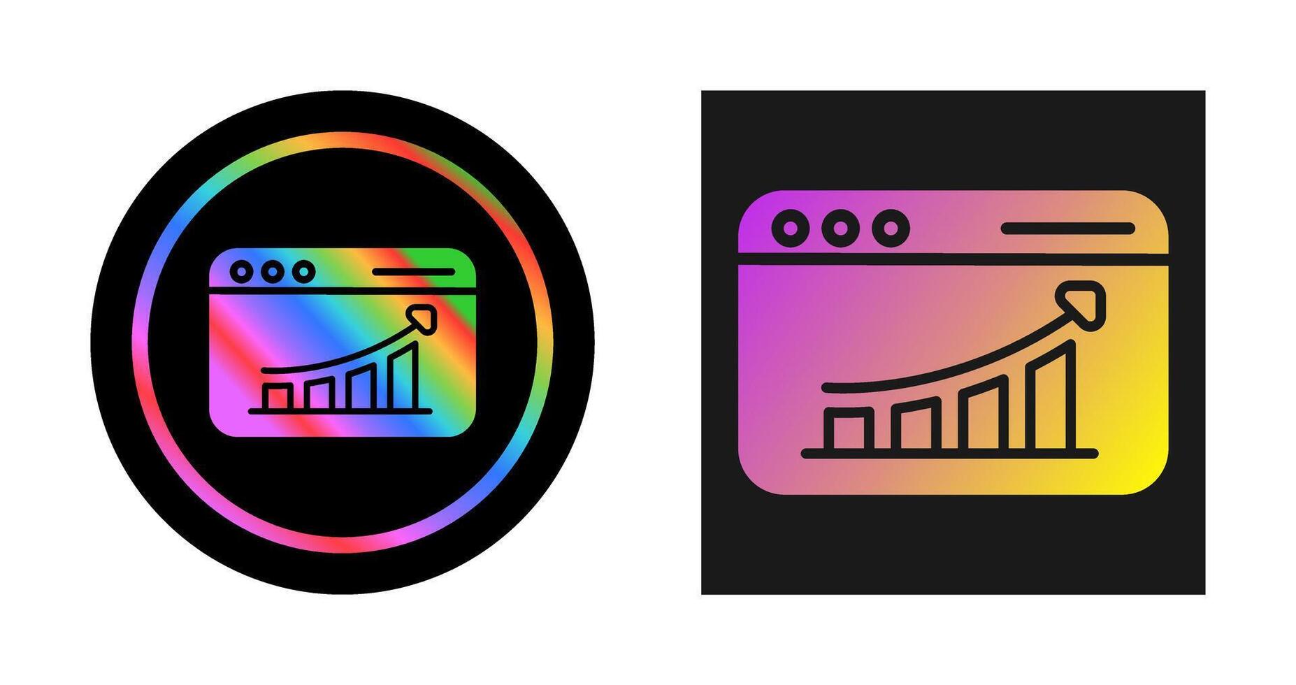 Web Analytics Vector Icon