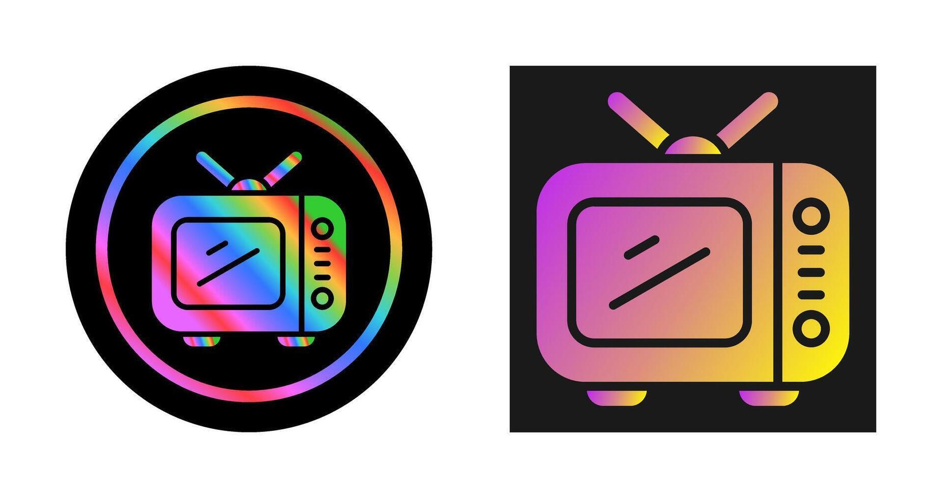 icono de vector de television