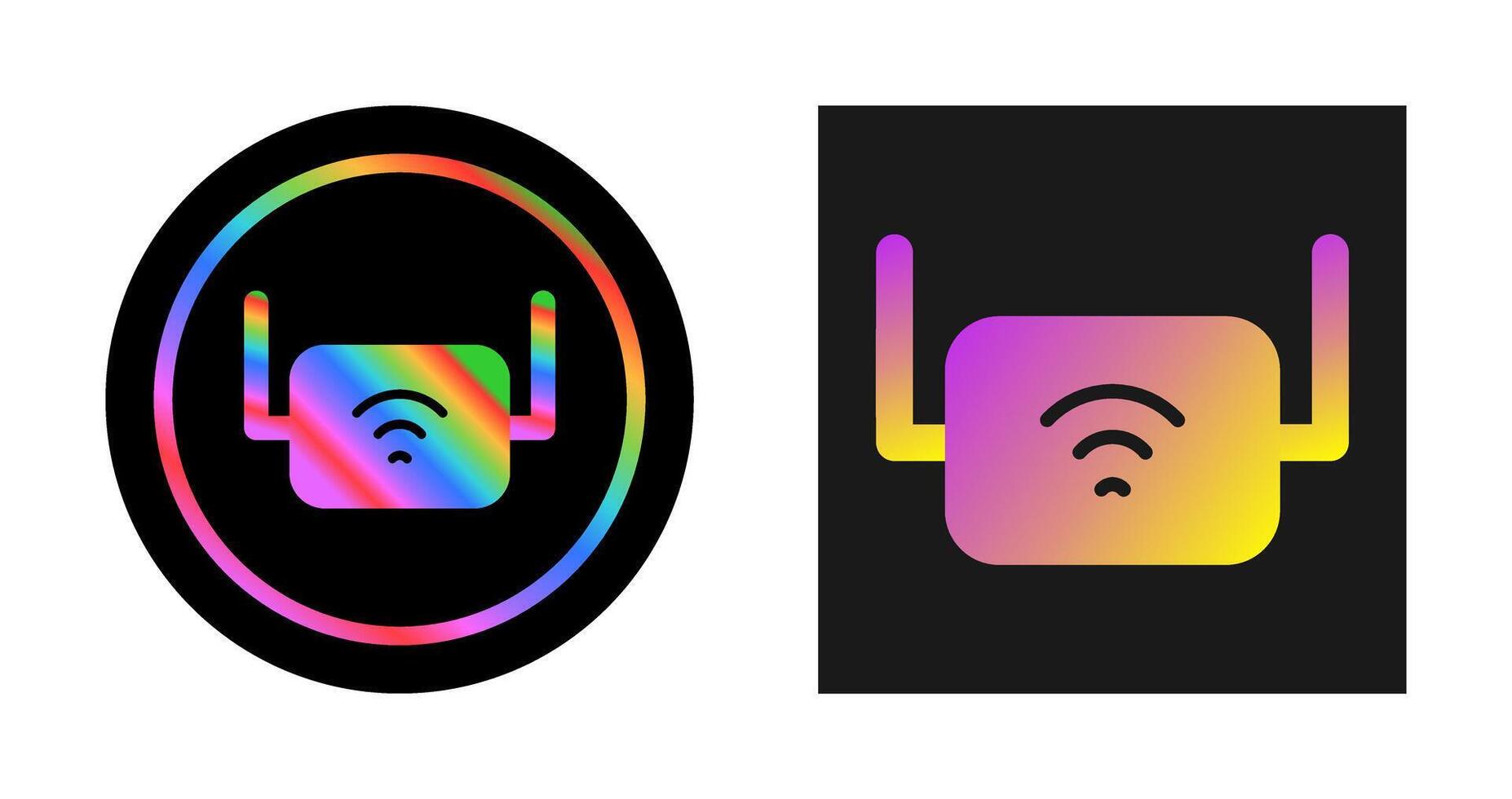Wi-Fi Range Extender Vector Icon