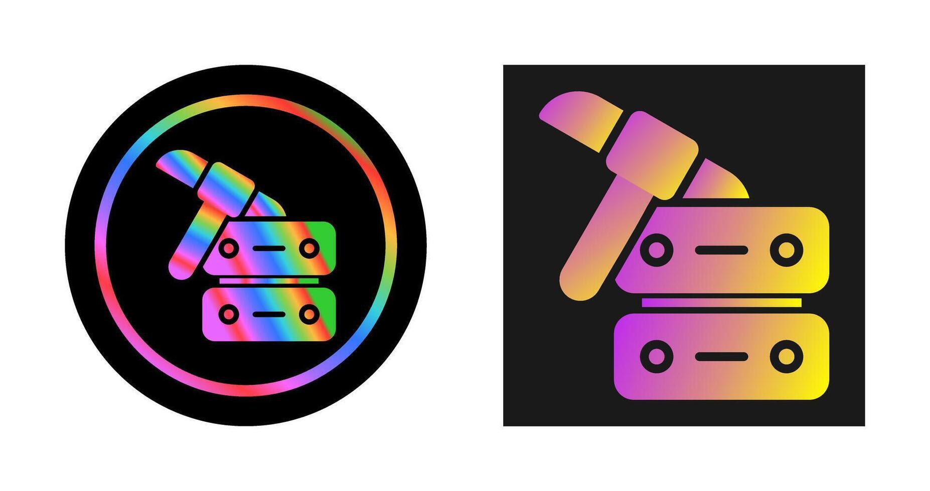 Data Mining Vector Icon
