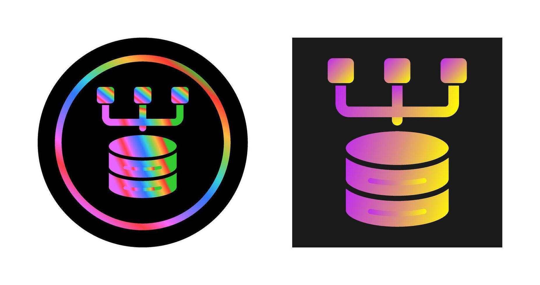 Data Modeling Vector Icon