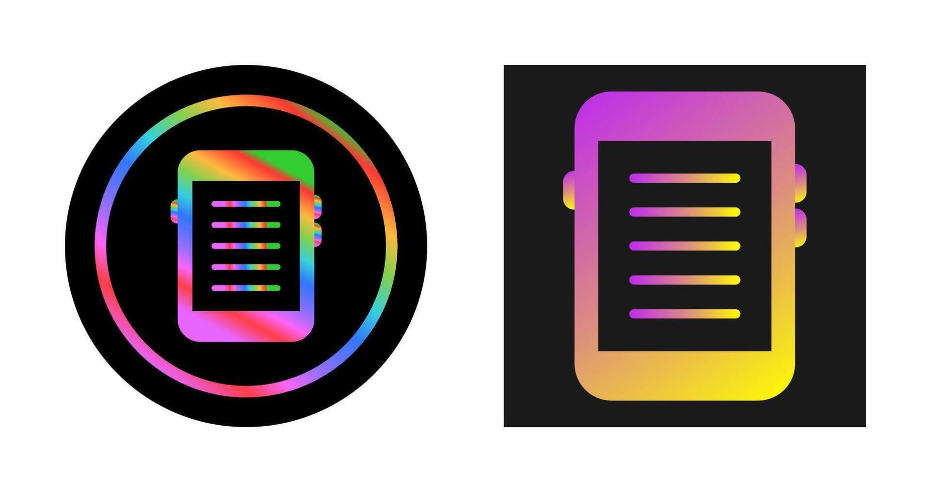 E-reader Vector Icon