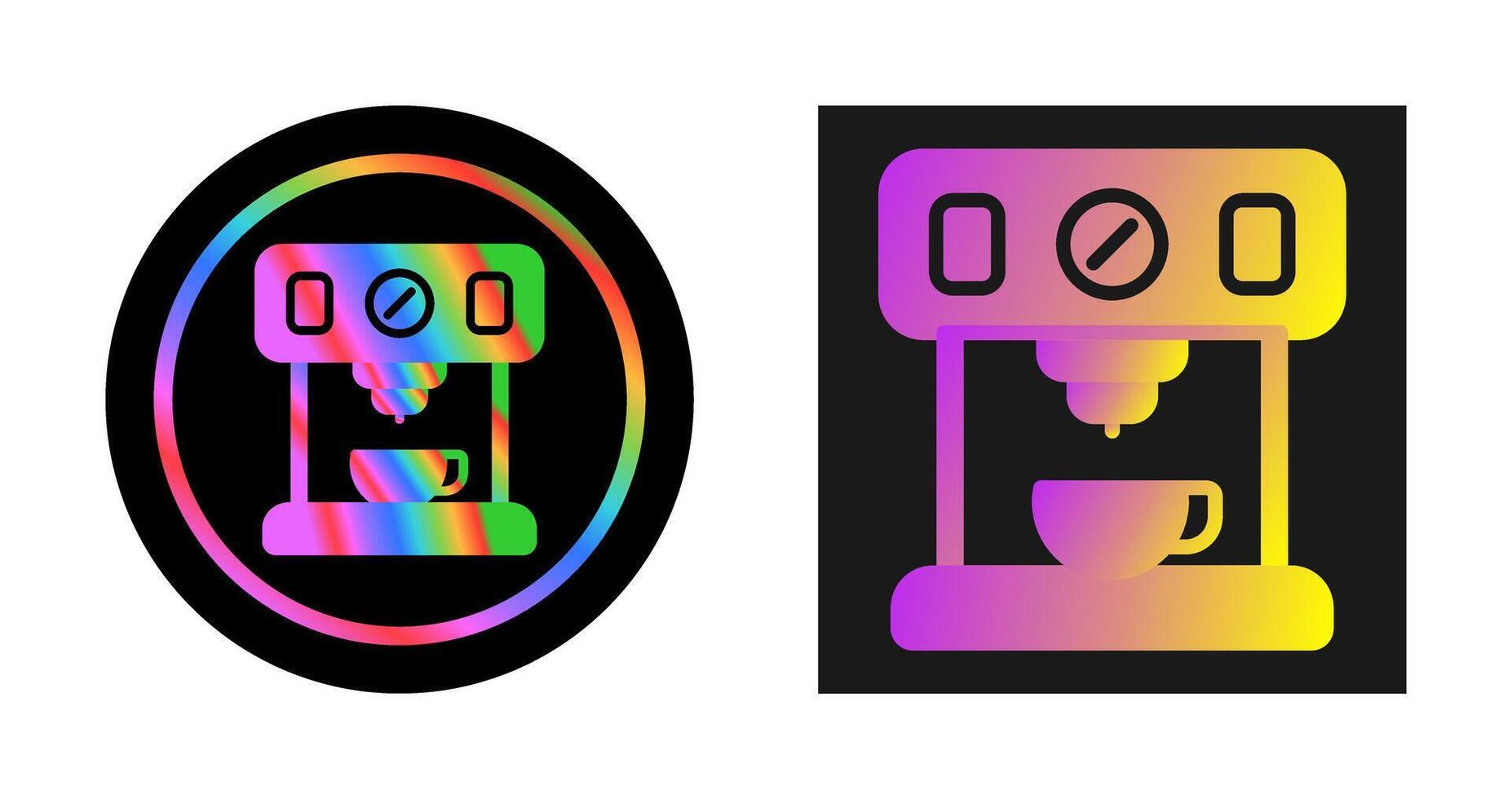 Coffee Maker with Wi-Fi Vector Icon