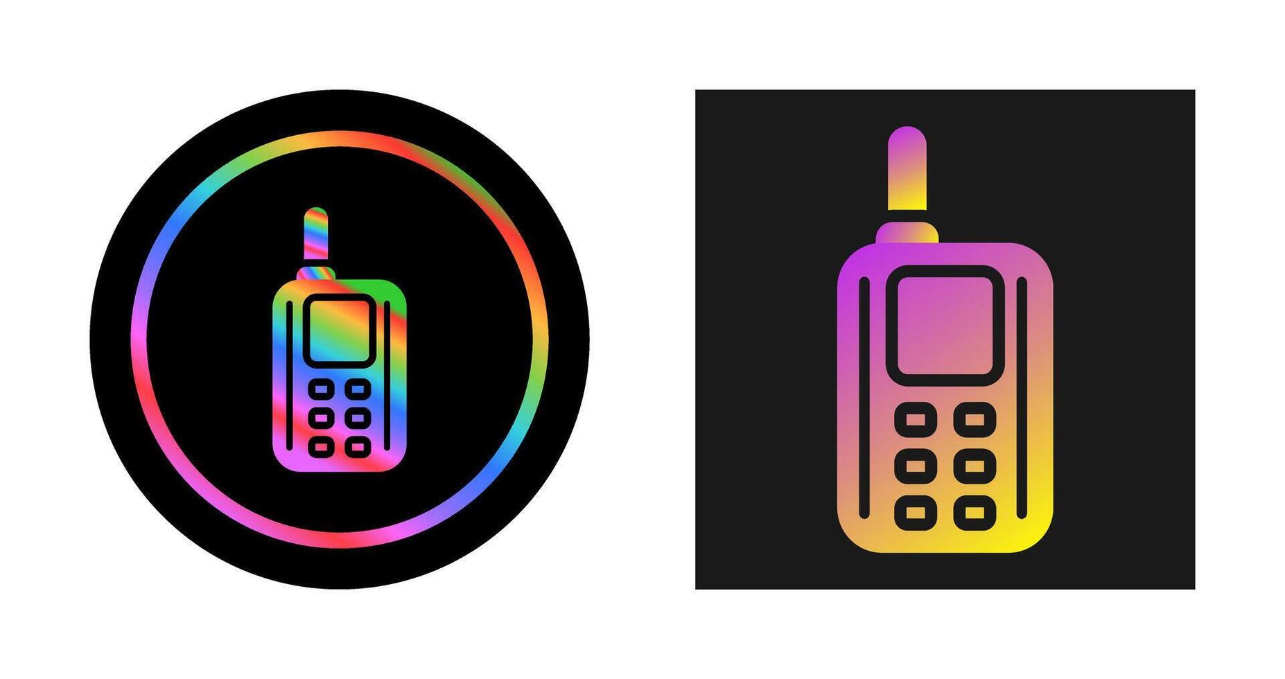 Walkie Talkie Vector Icon