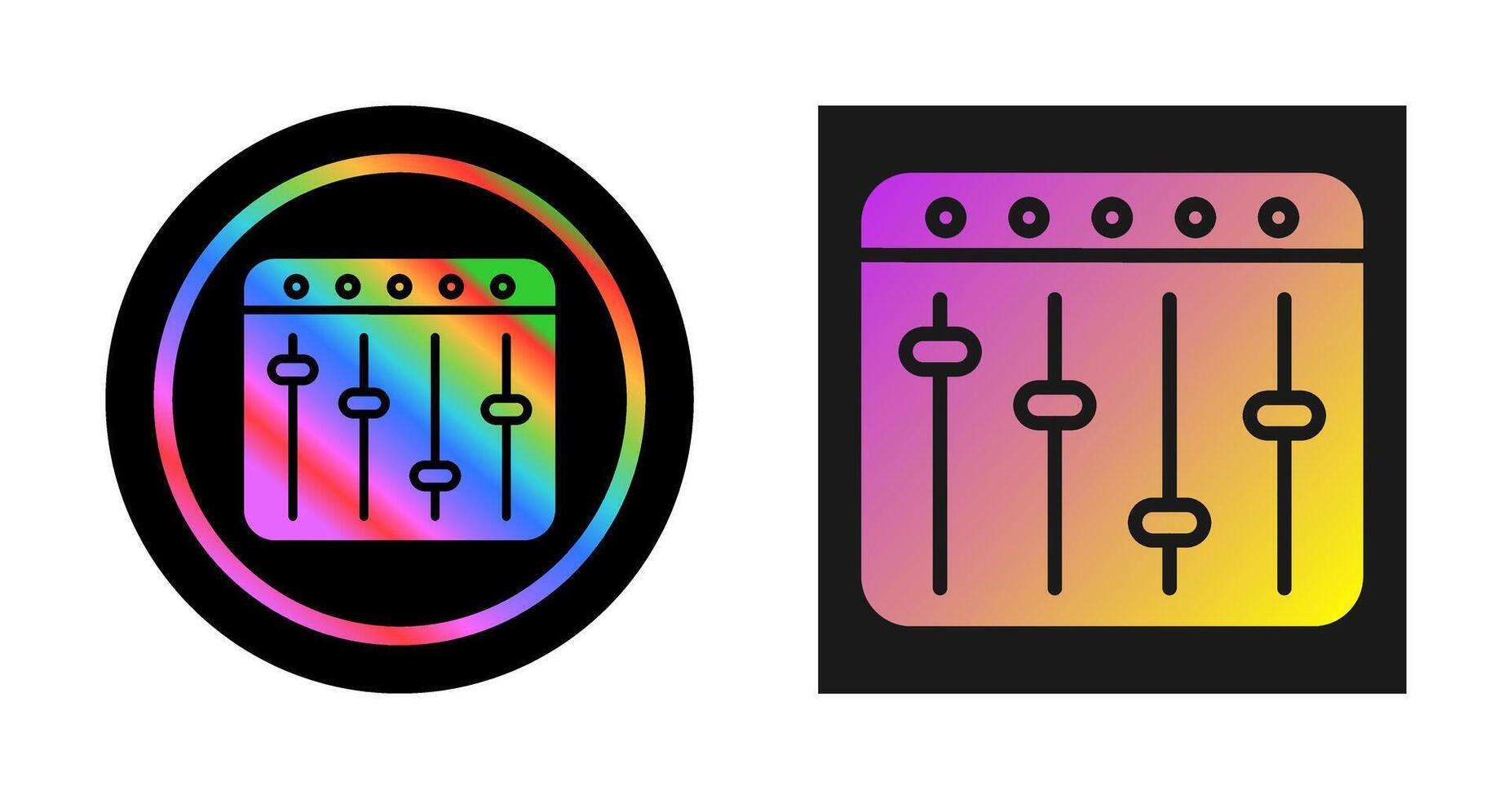 Mixer Vector Icon