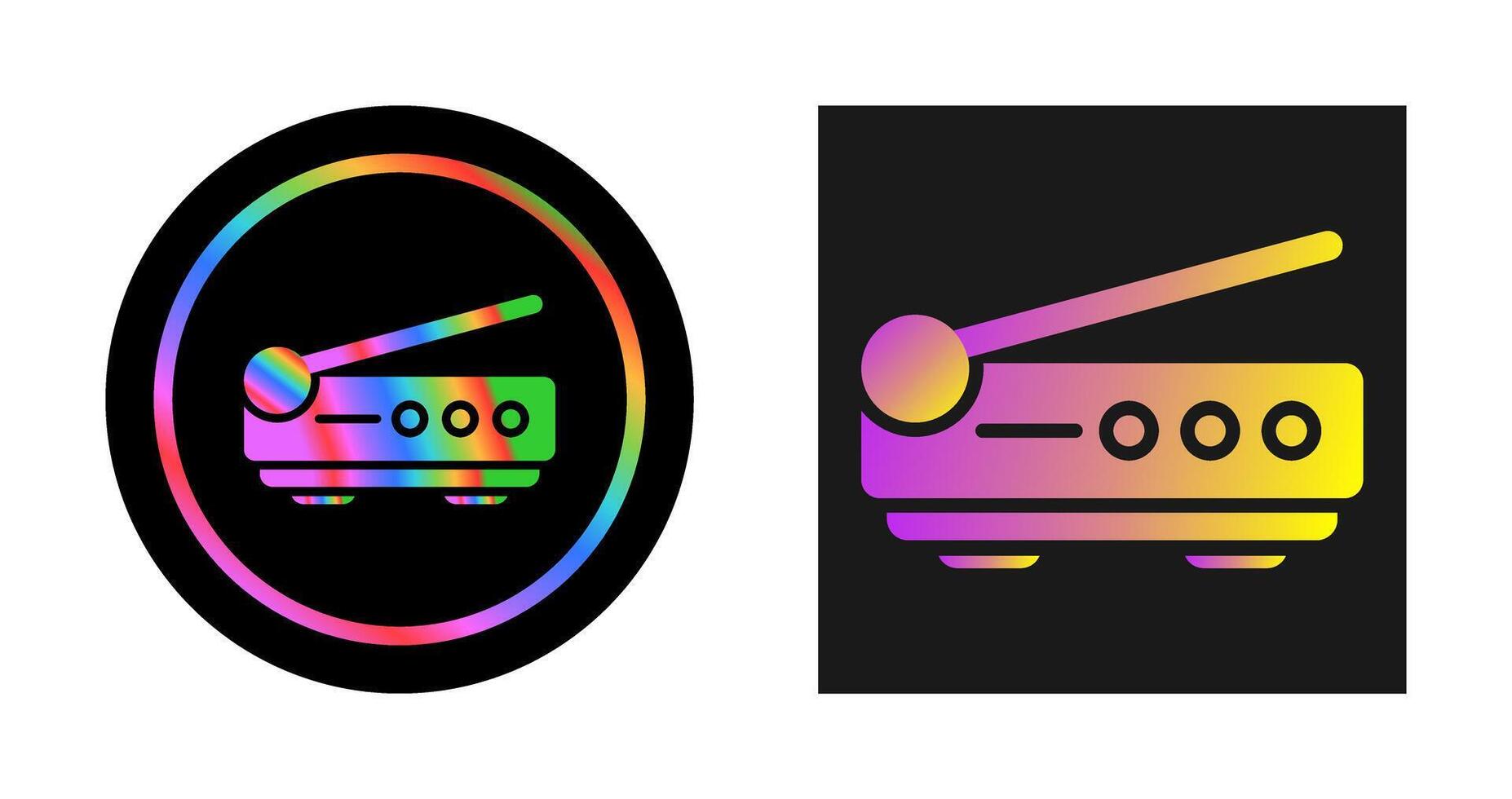 3D Scanner Vector Icon