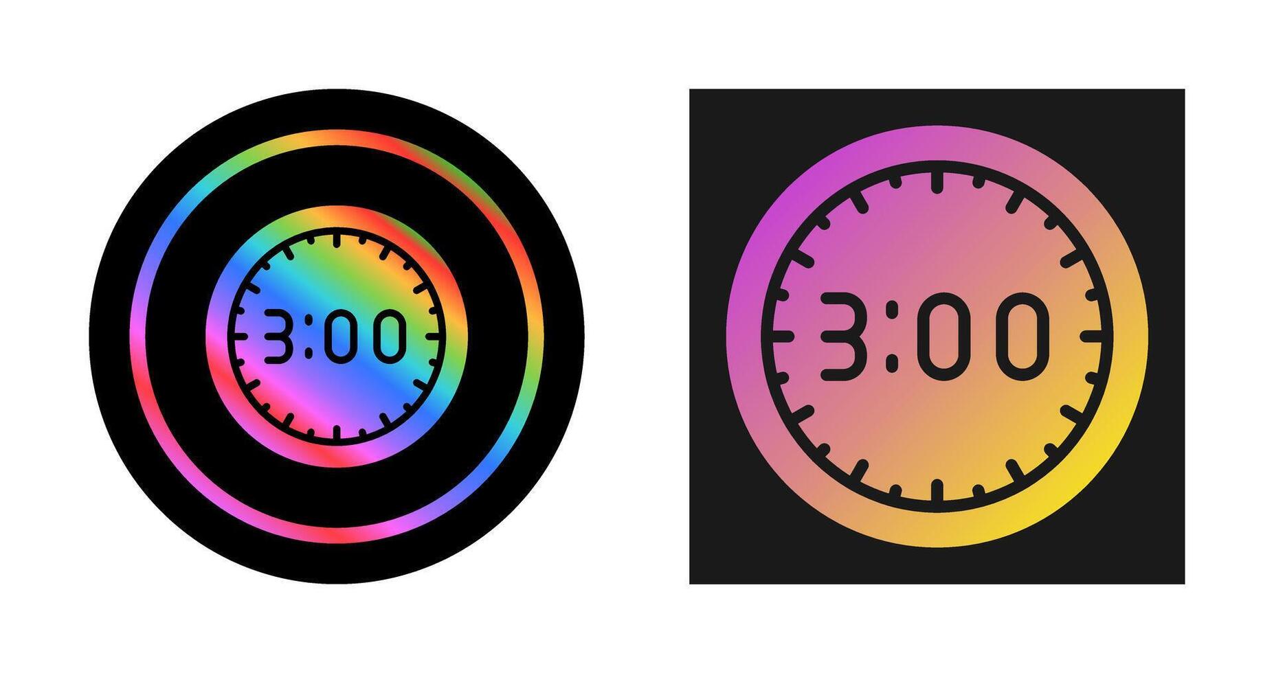 Clock Vector Icon