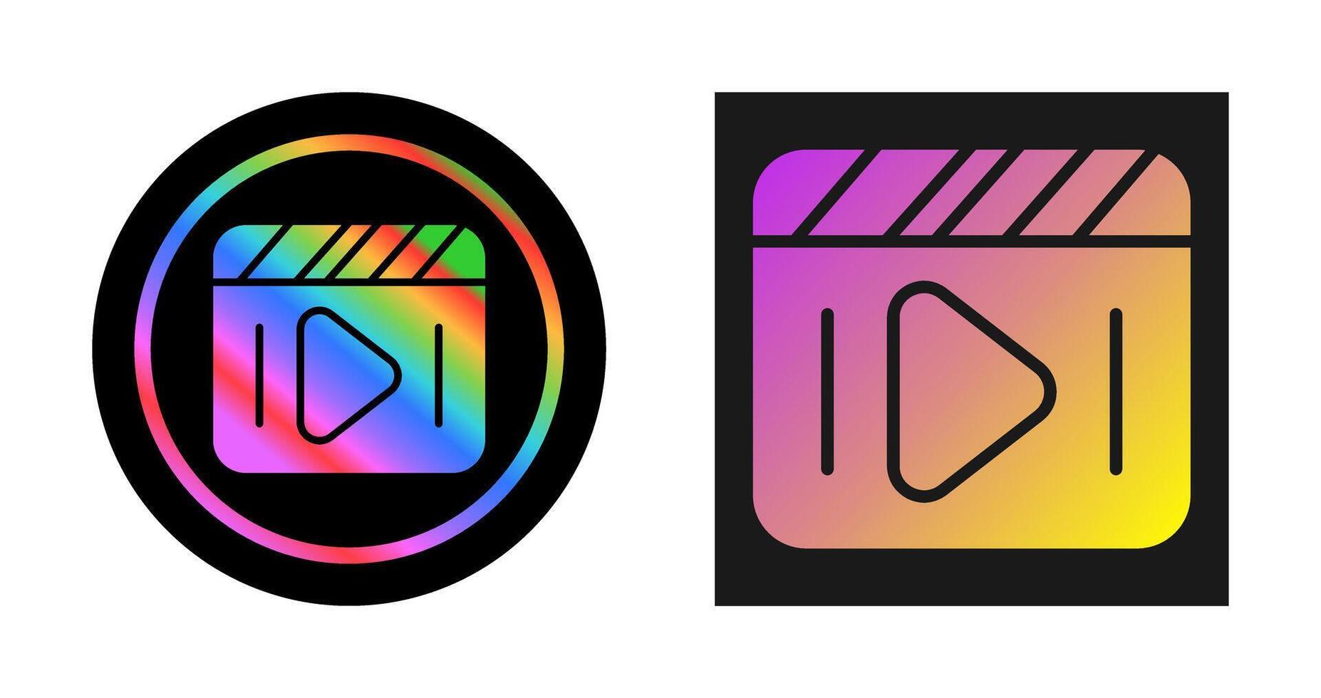 Clapperboard Vector Icon