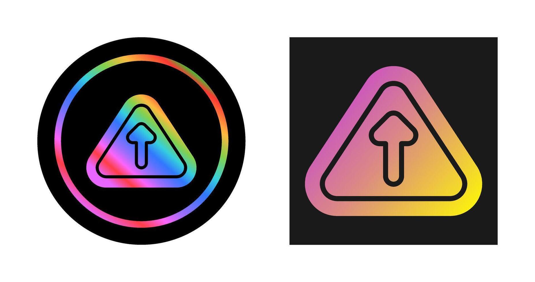 Road sign Vector Icon