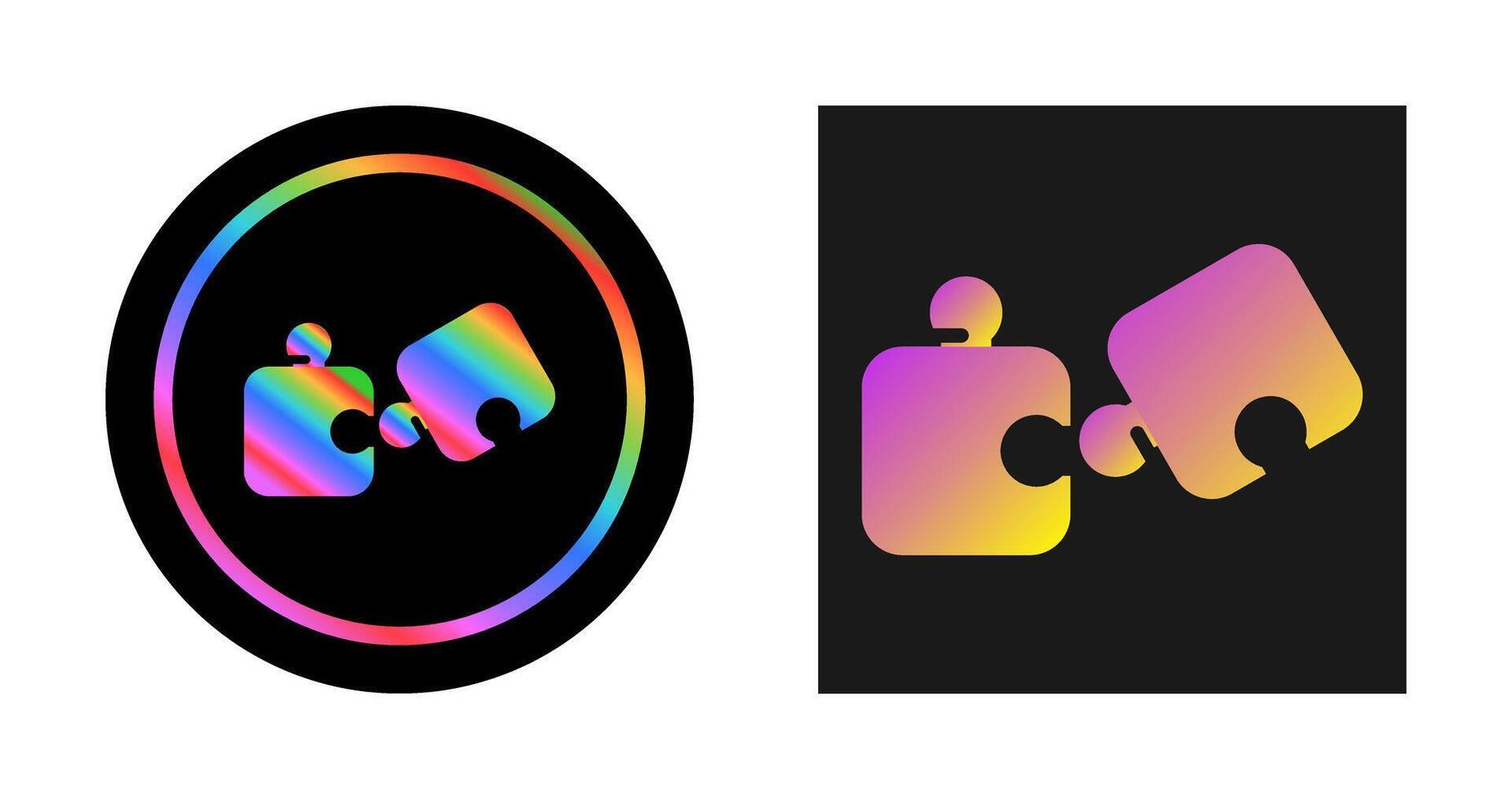 Jigsaw puzzle Vector Icon