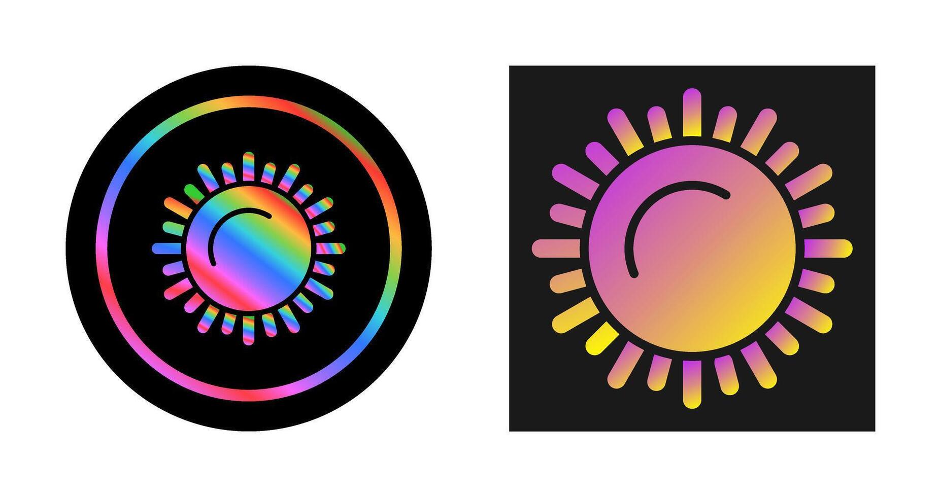 Sun Vector Icon