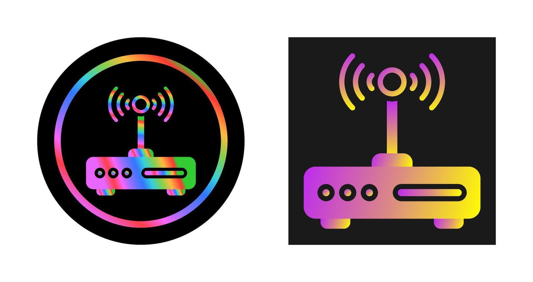 Wi-Fi Access Point Vector Icon