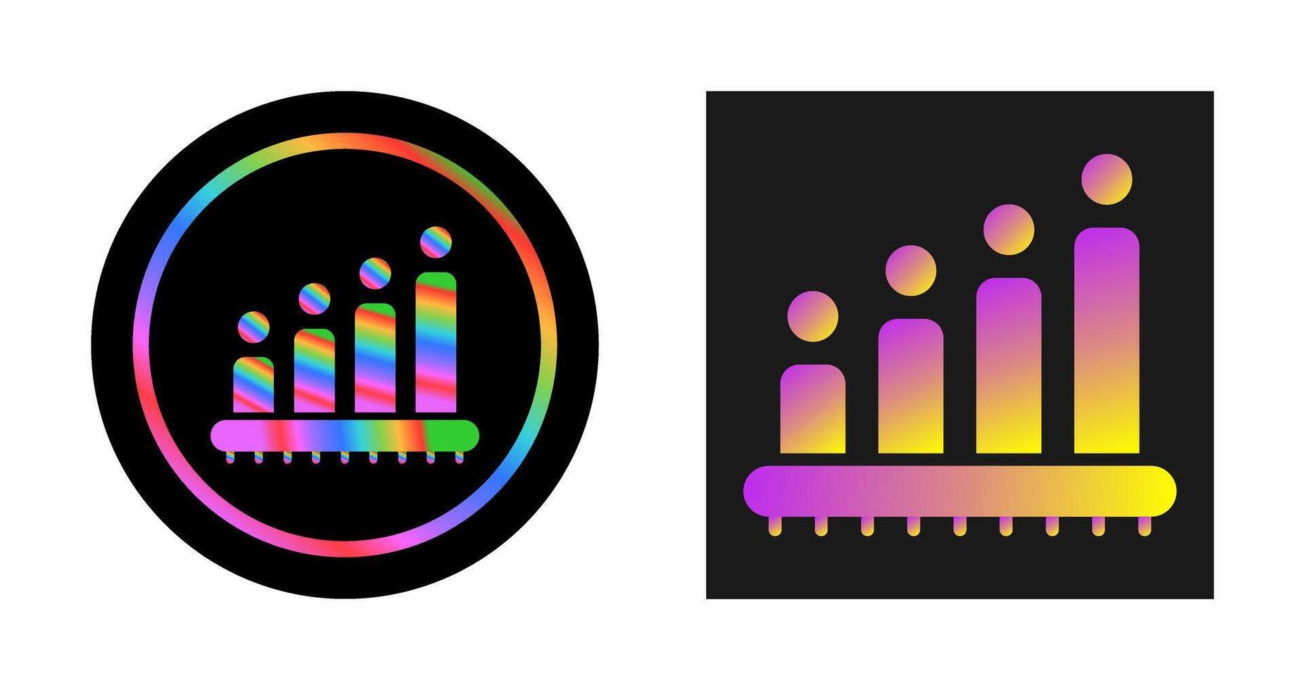 Bar Chart Vector Icon