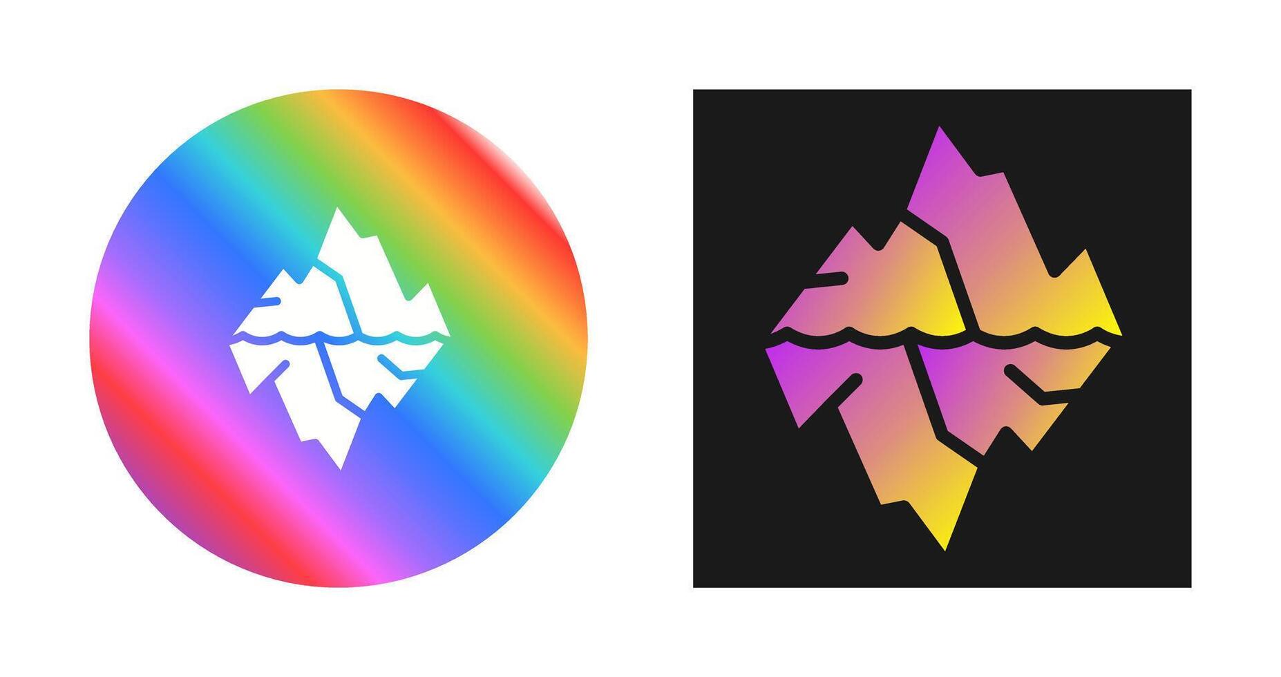 Glacier Vector Icon
