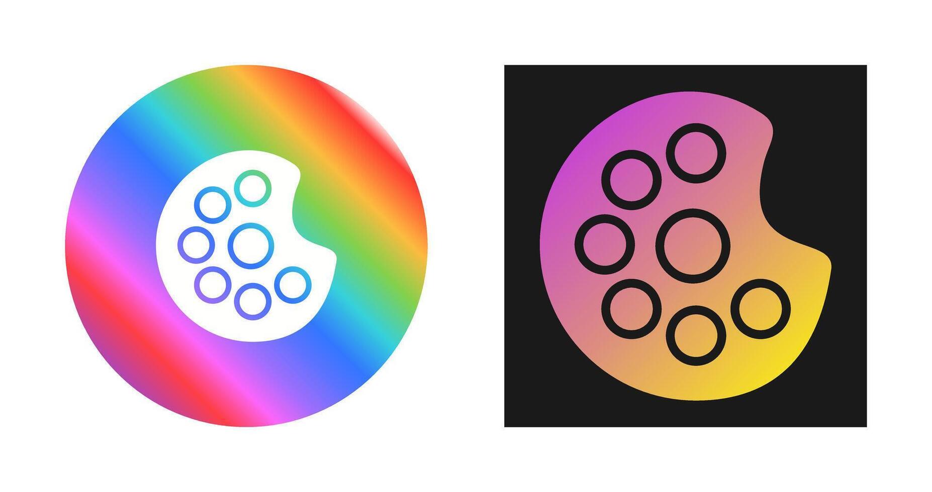 Artist Palette Vector Icon