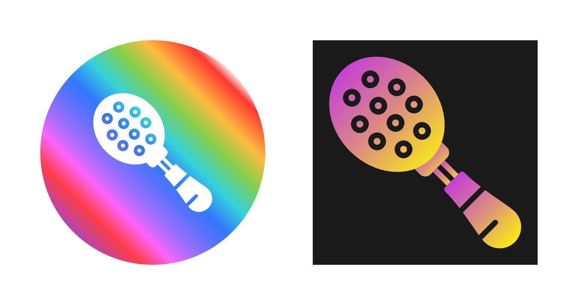 Slotted Spoon Vector Icon