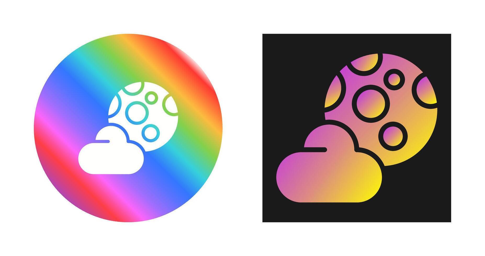 Moon Vector Icon