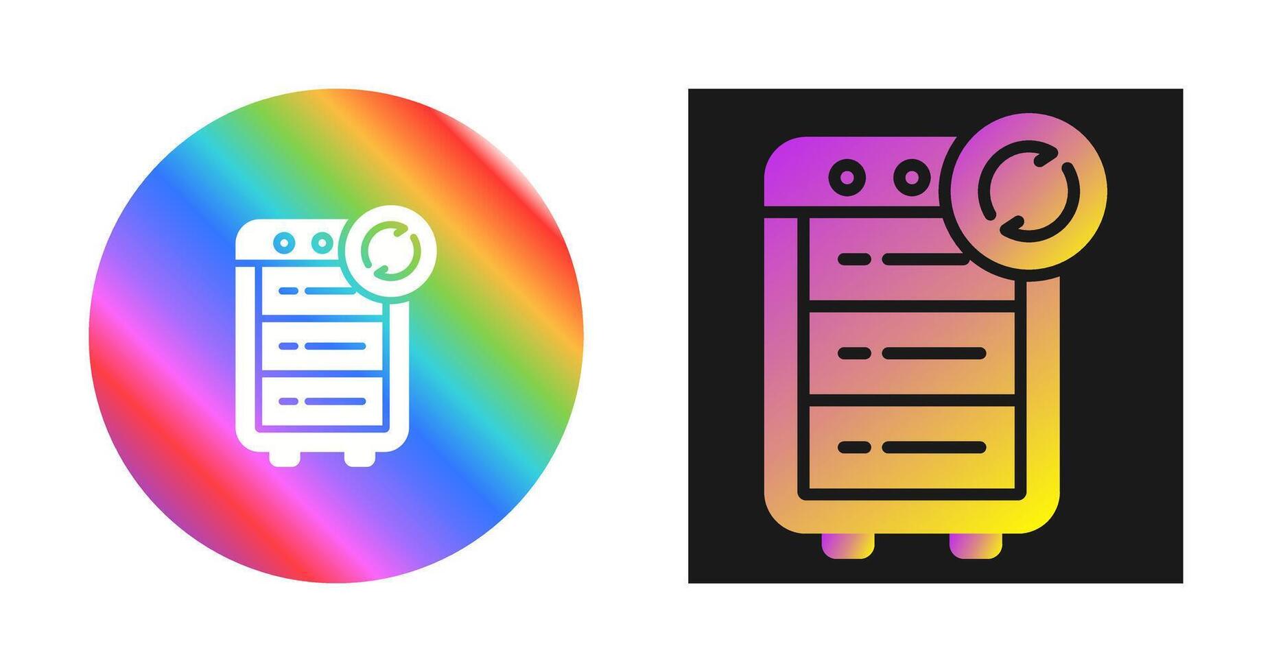 Backup Server Vector Icon