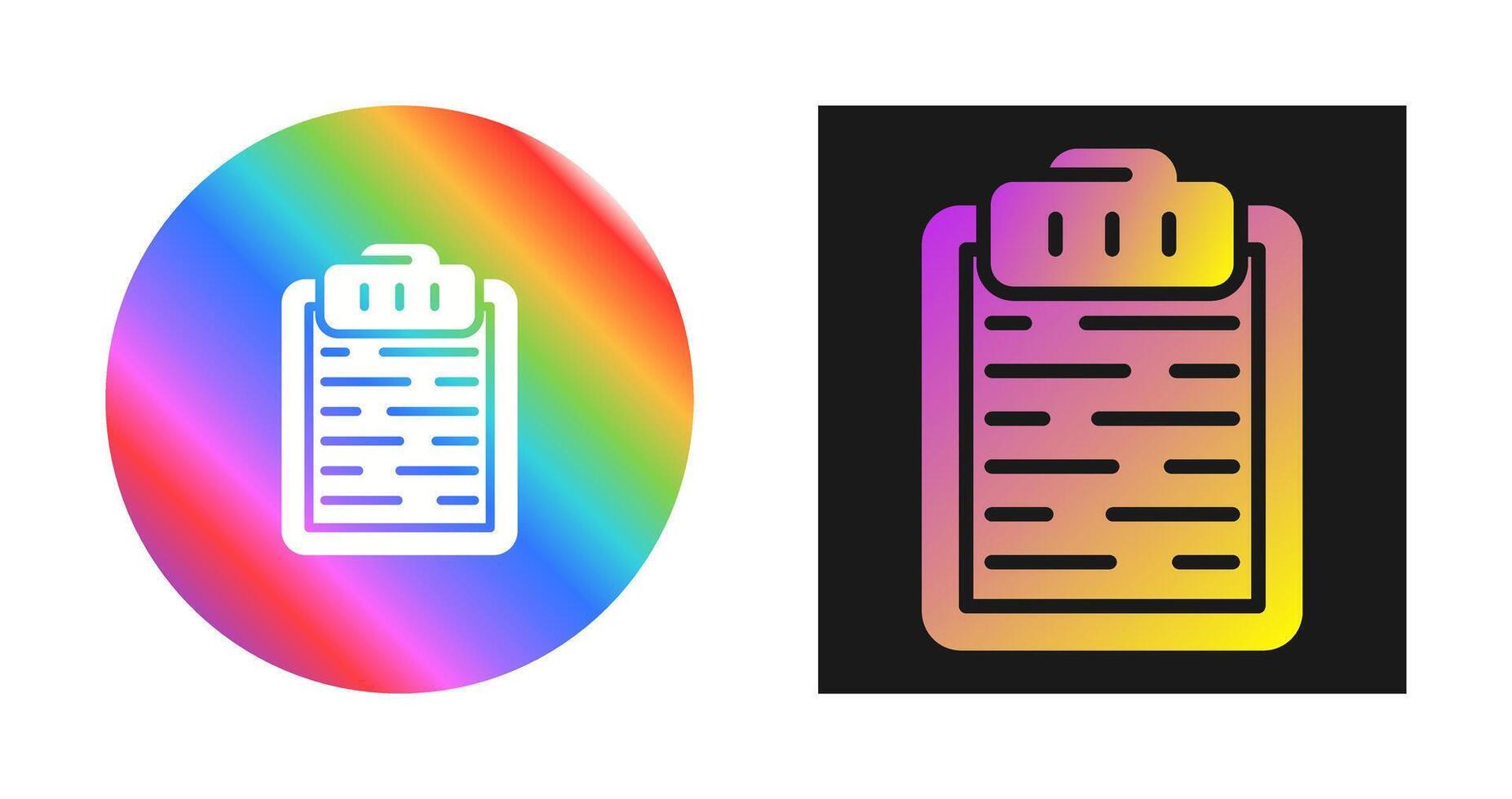 Clipboard Vector Icon