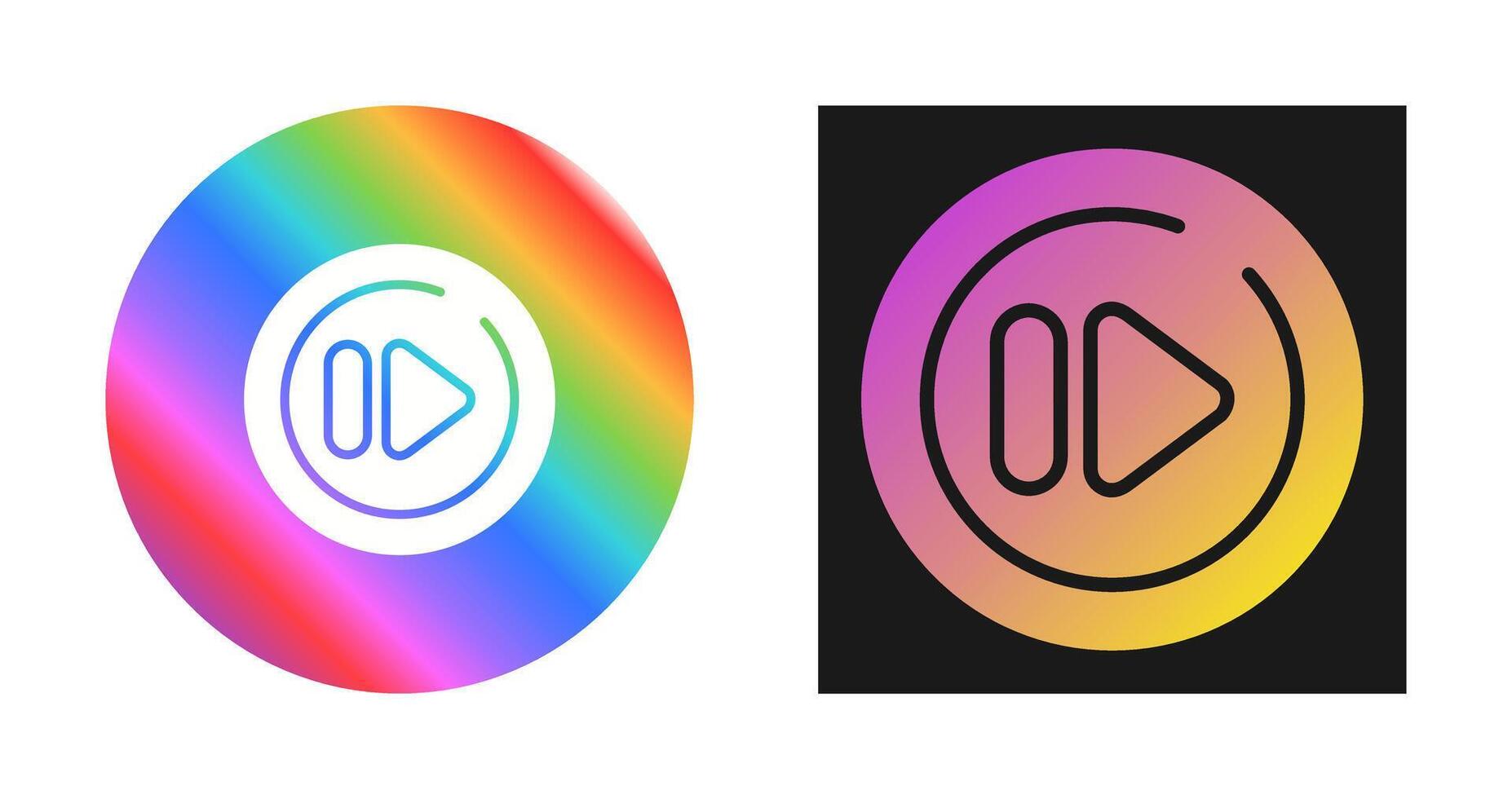 Next Track Circle Vector Icon