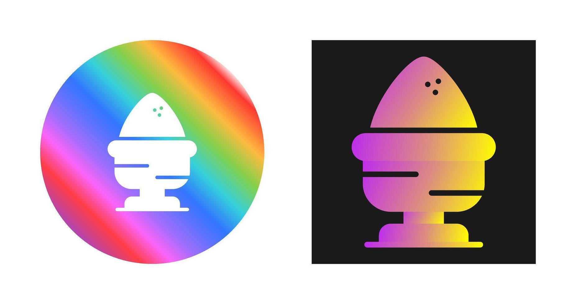 Boiled Egg Vector Icon
