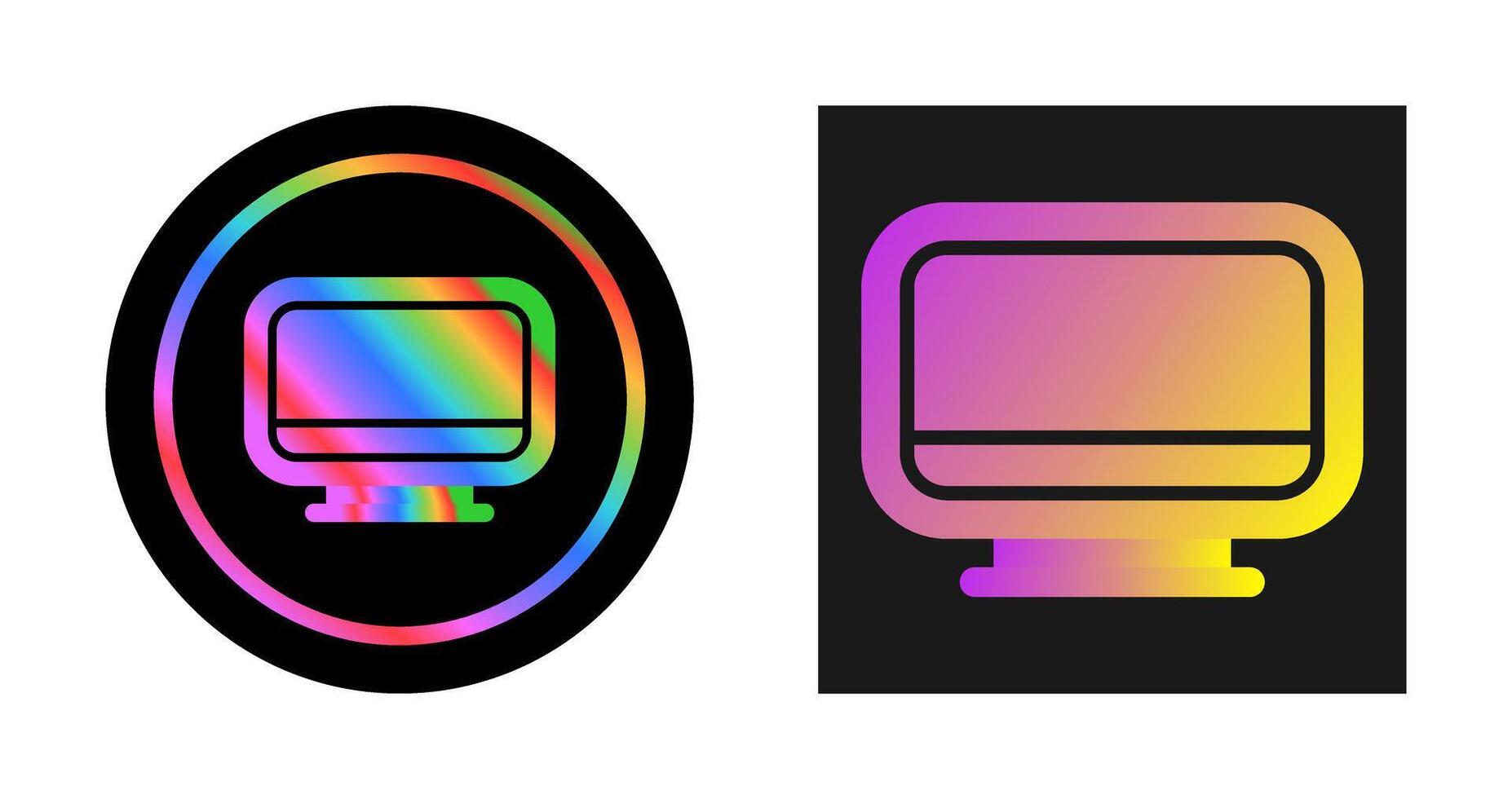 Computer Vector Icon