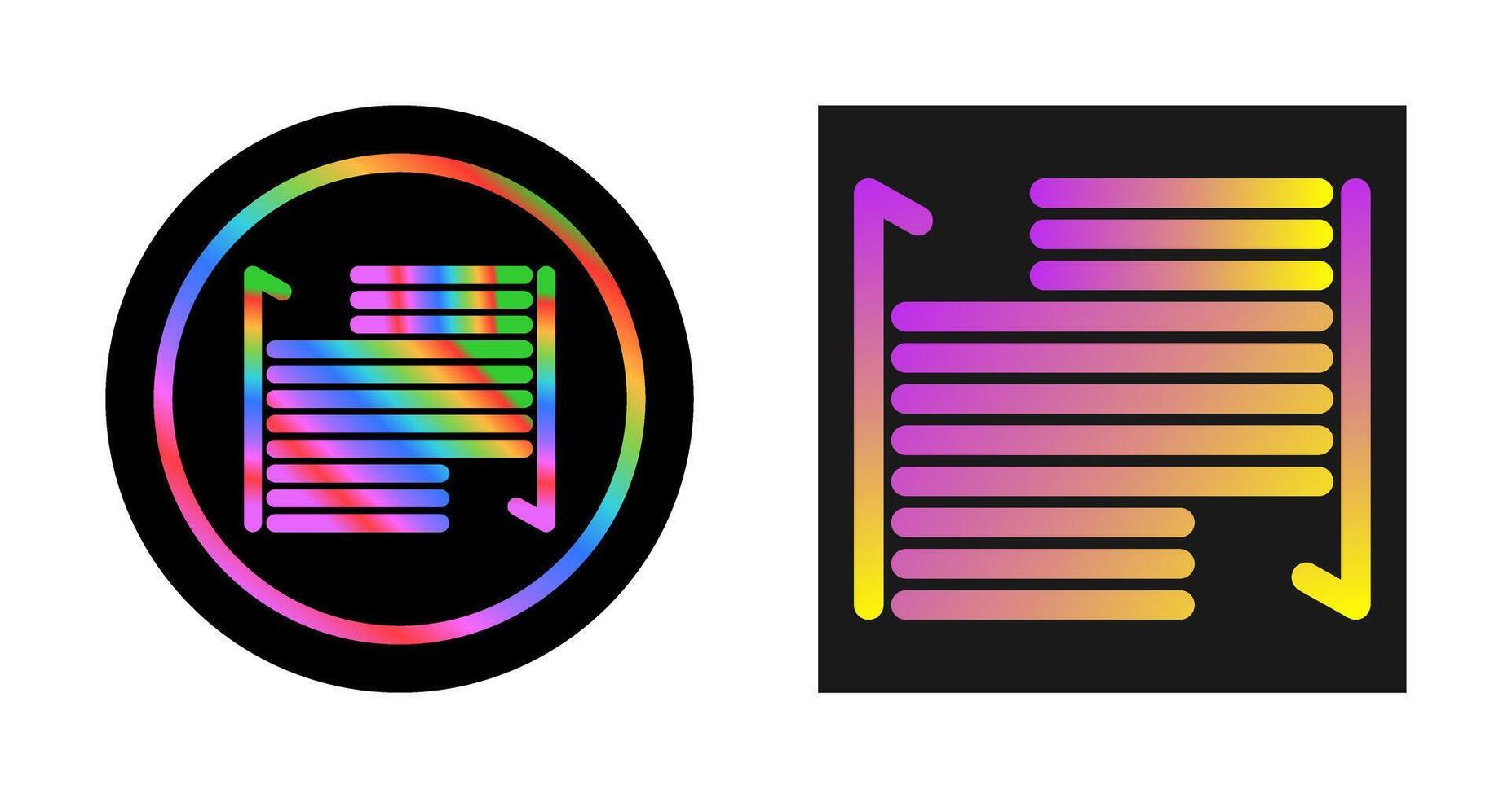 Indent Vector Icon