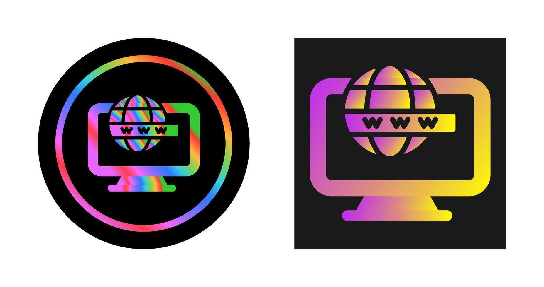 Computer Vector Icon