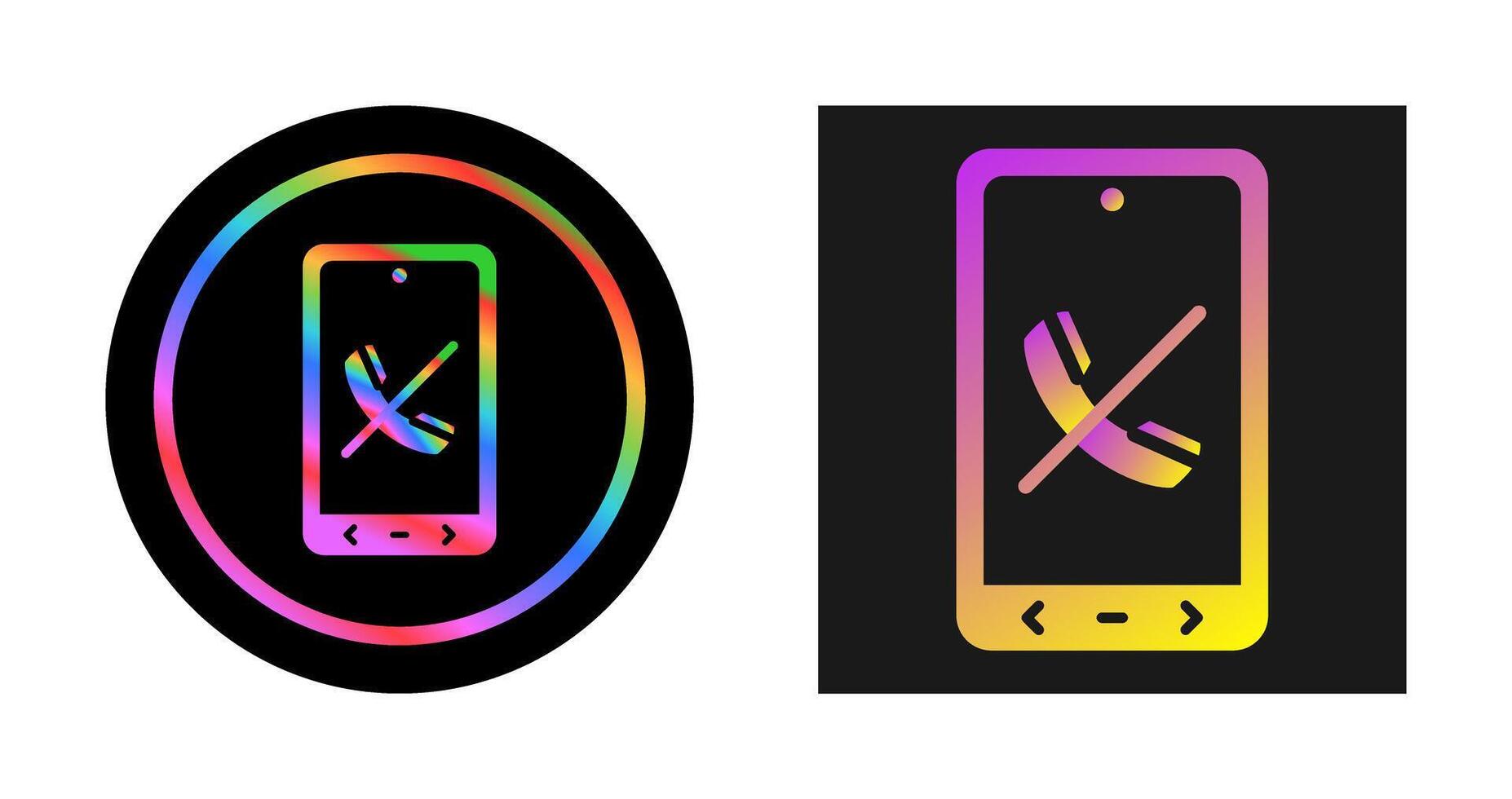 Call End Vector Icon