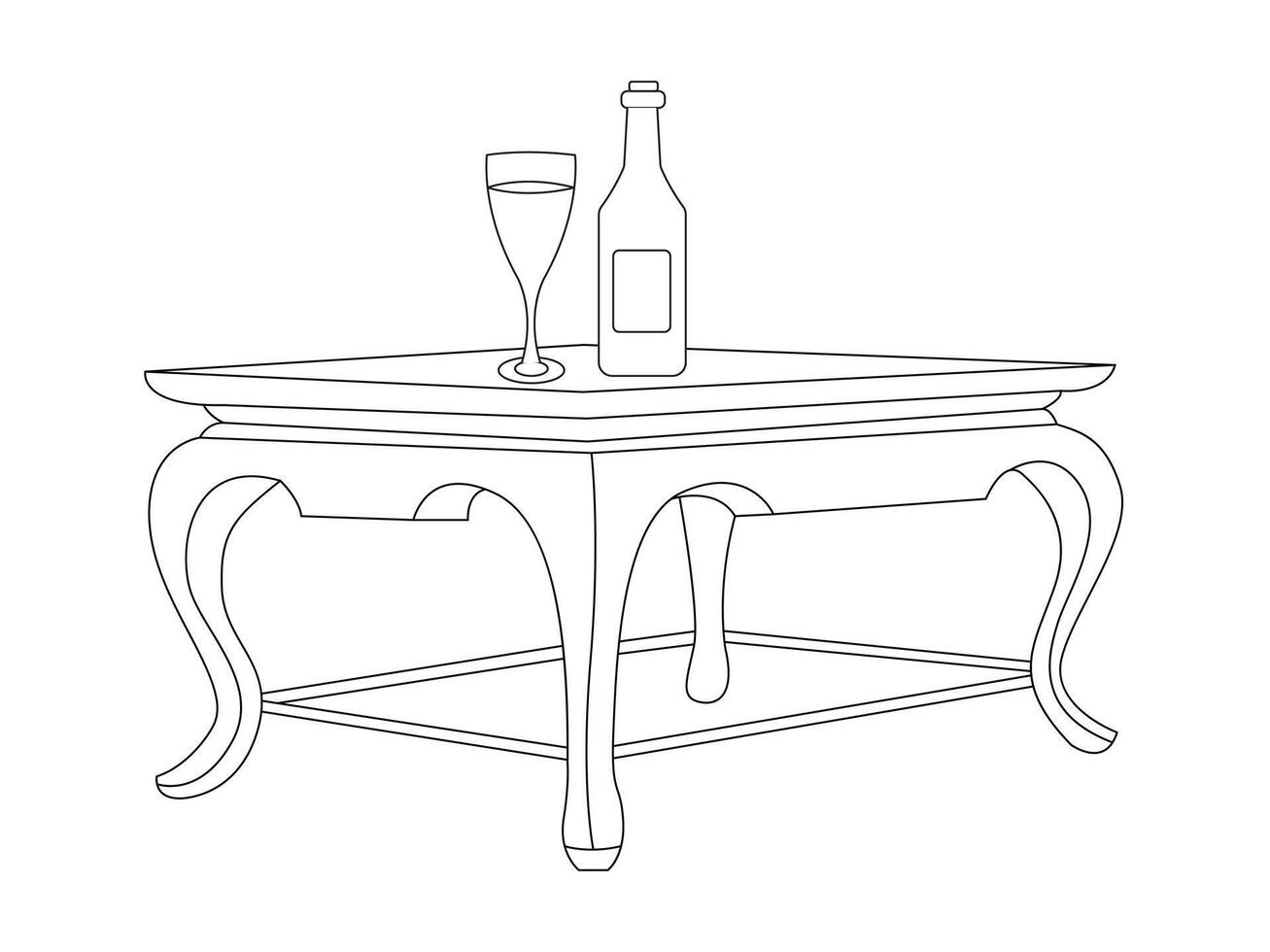 Coffee and tea table with glass and wooden table, Cup of hot tea and tea leaf on the wooden table and the tea plantations background vector