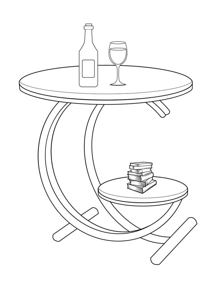 Coffee and tea table with glass and wooden table, Cup of hot tea and tea leaf on the wooden table and the tea plantations background vector