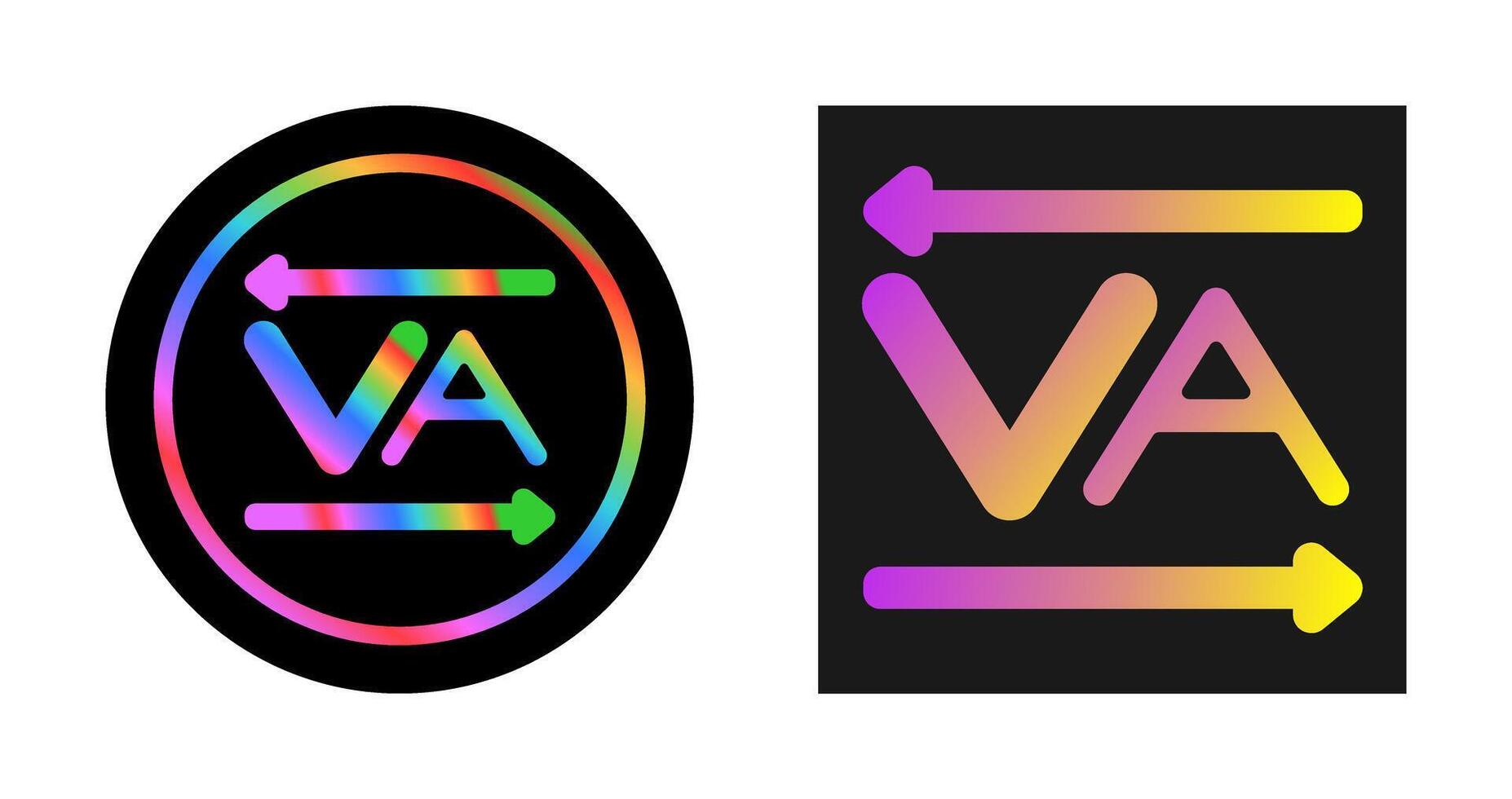 Kerning Vector Icon