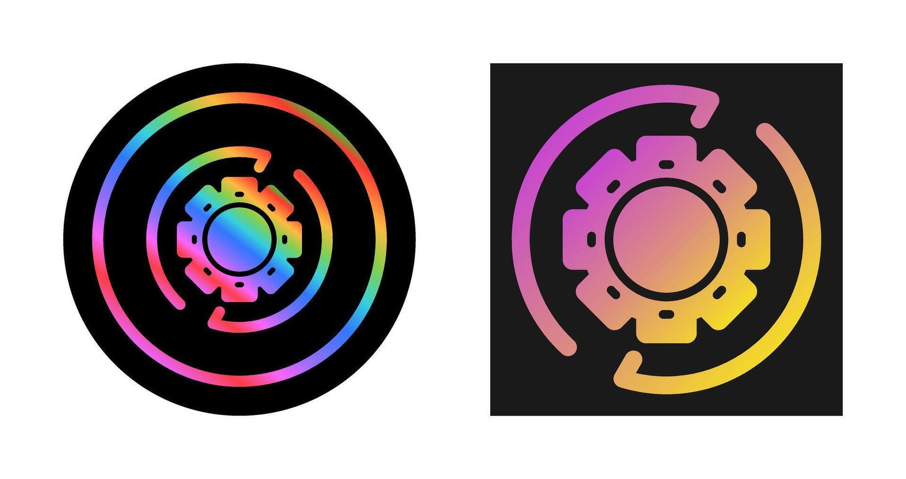Settings Gear Vector Icon