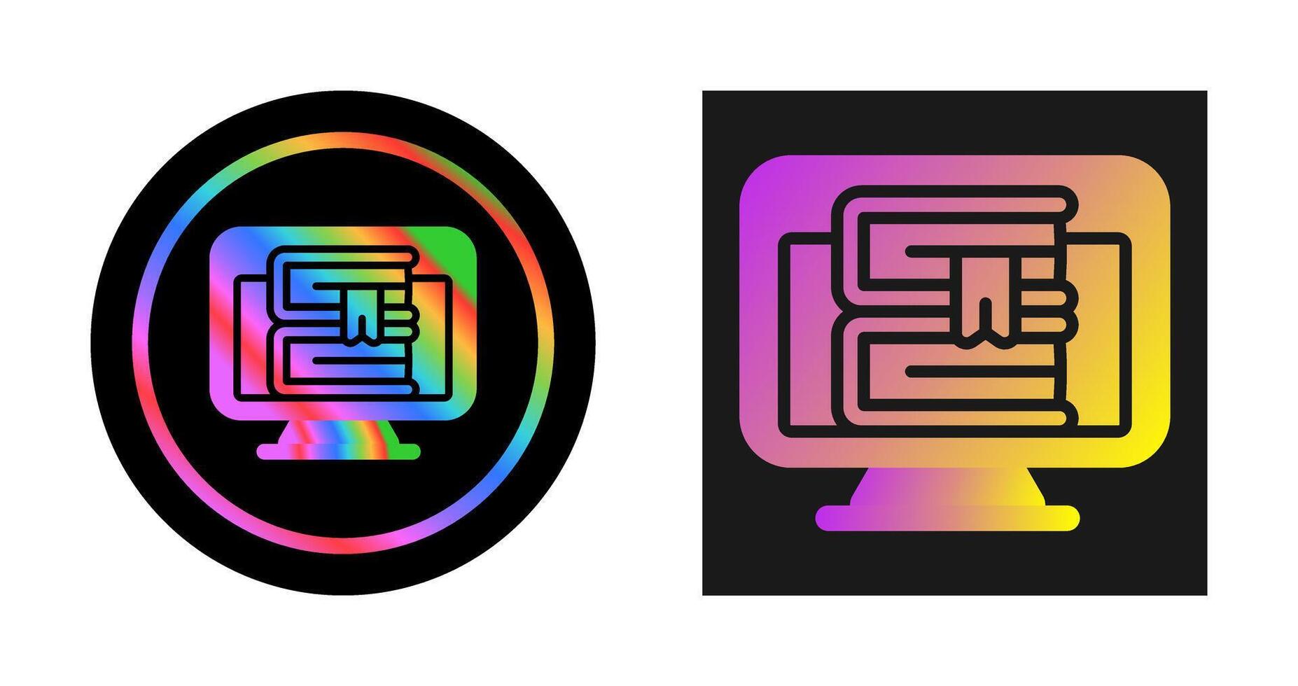 Computer Vector Icon