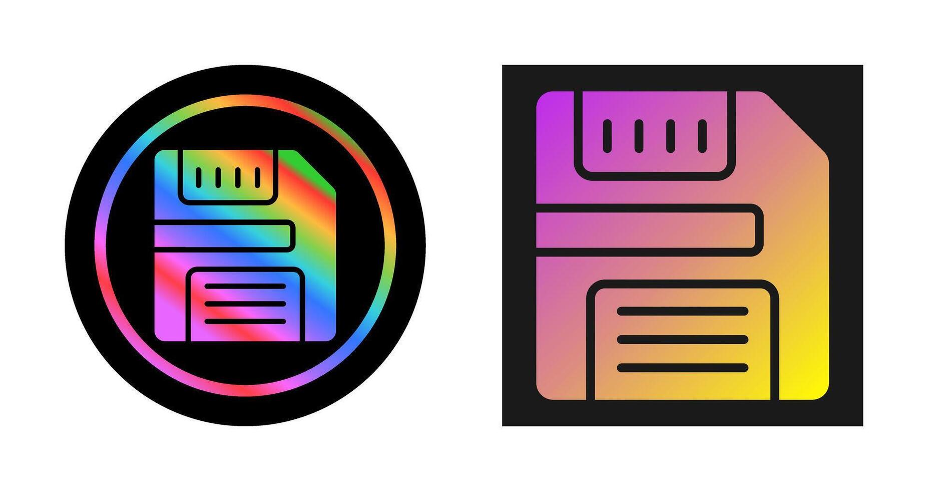 Floppy Disc Vector Icon