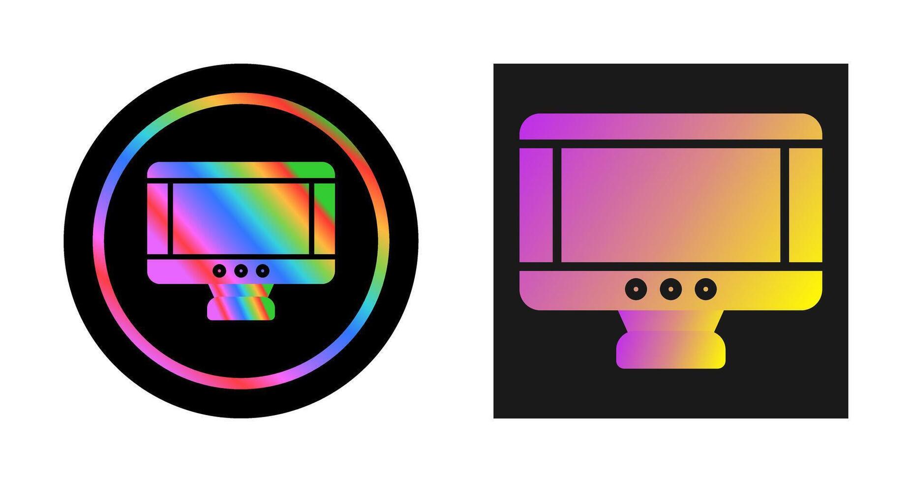Monitor Vector Icon