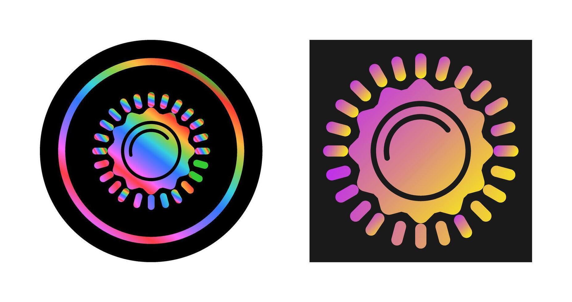 Sun Vector Icon